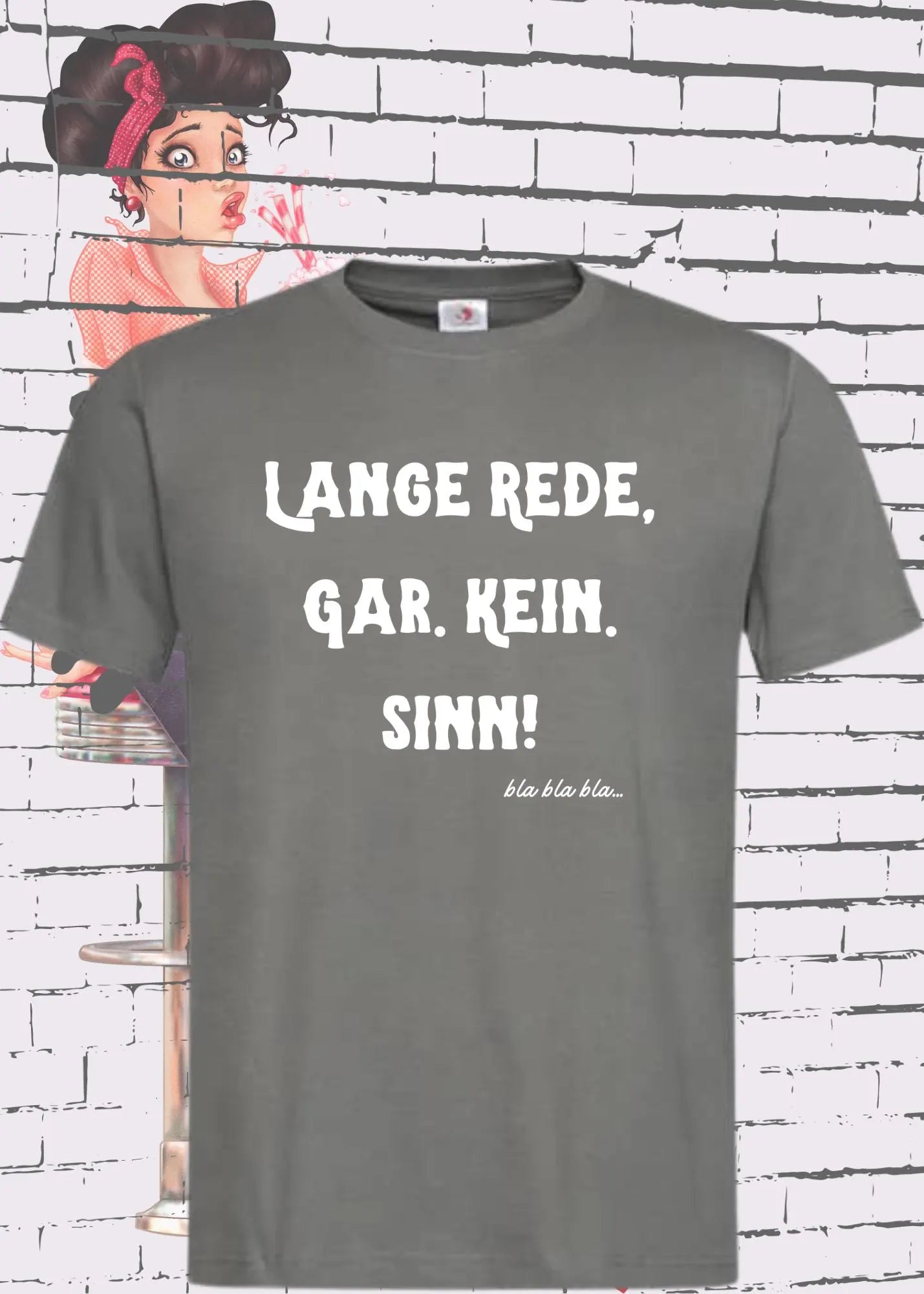 🗣️ Lange Rede Gar Kein Sinn - Lustiges Statement T-Shirt 🤷♂️
