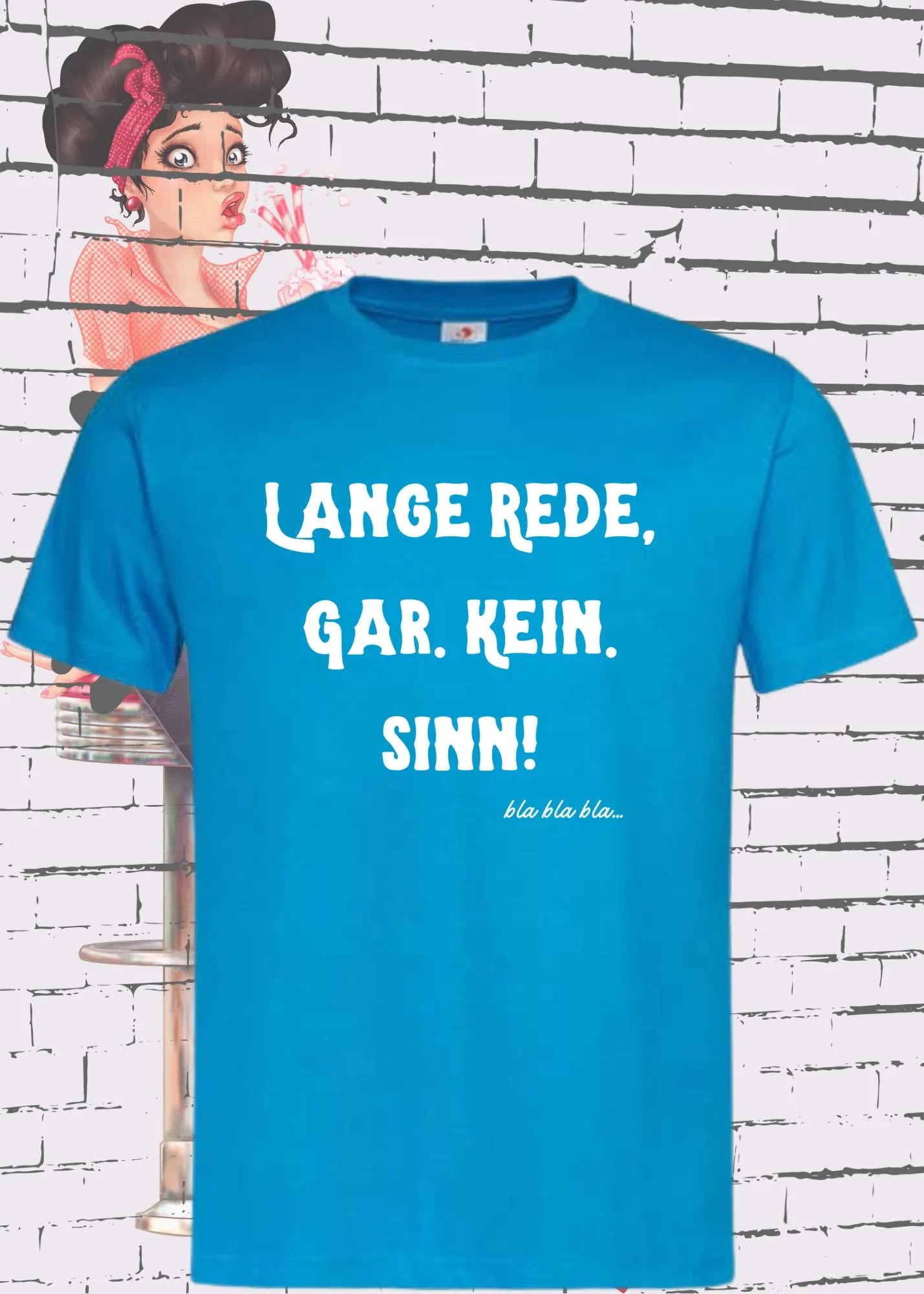 🗣️ Lange Rede Gar Kein Sinn - Lustiges Statement T-Shirt 🤷♂️