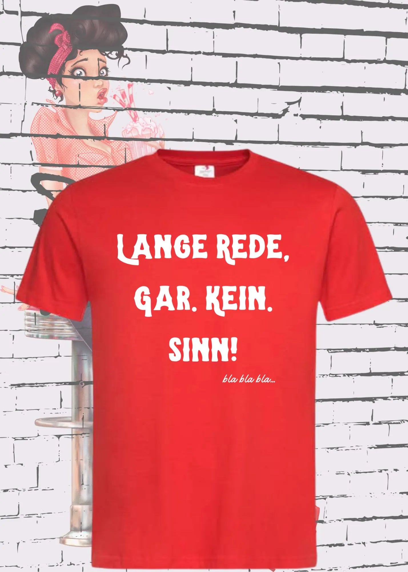 🗣️ Lange Rede Gar Kein Sinn - Lustiges Statement T-Shirt 🤷♂️