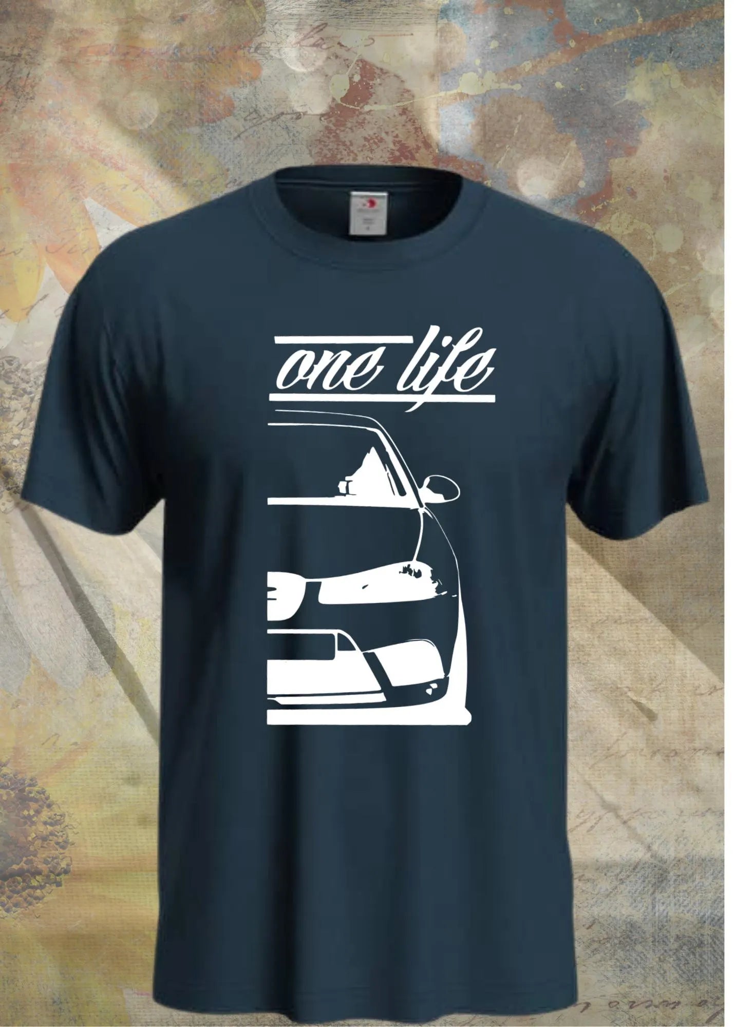 π Unisex T-Shirt 'One Life Car' π | Auto-Liebhaber Statement Shirt