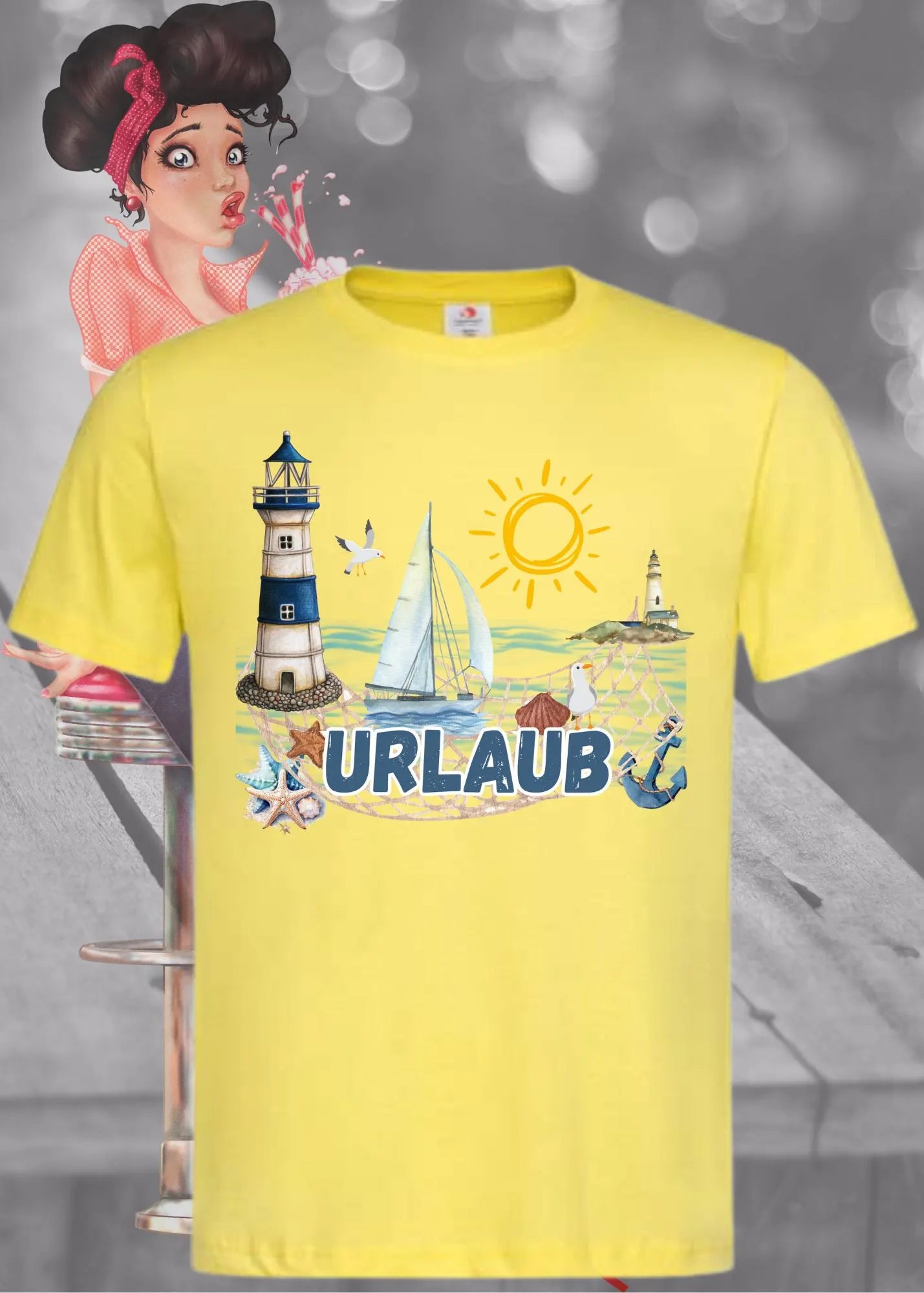 🏖️ Unisex T-Shirt 'Urlaubs Feeling' ☀️ Sommer Vibes & Entspannung