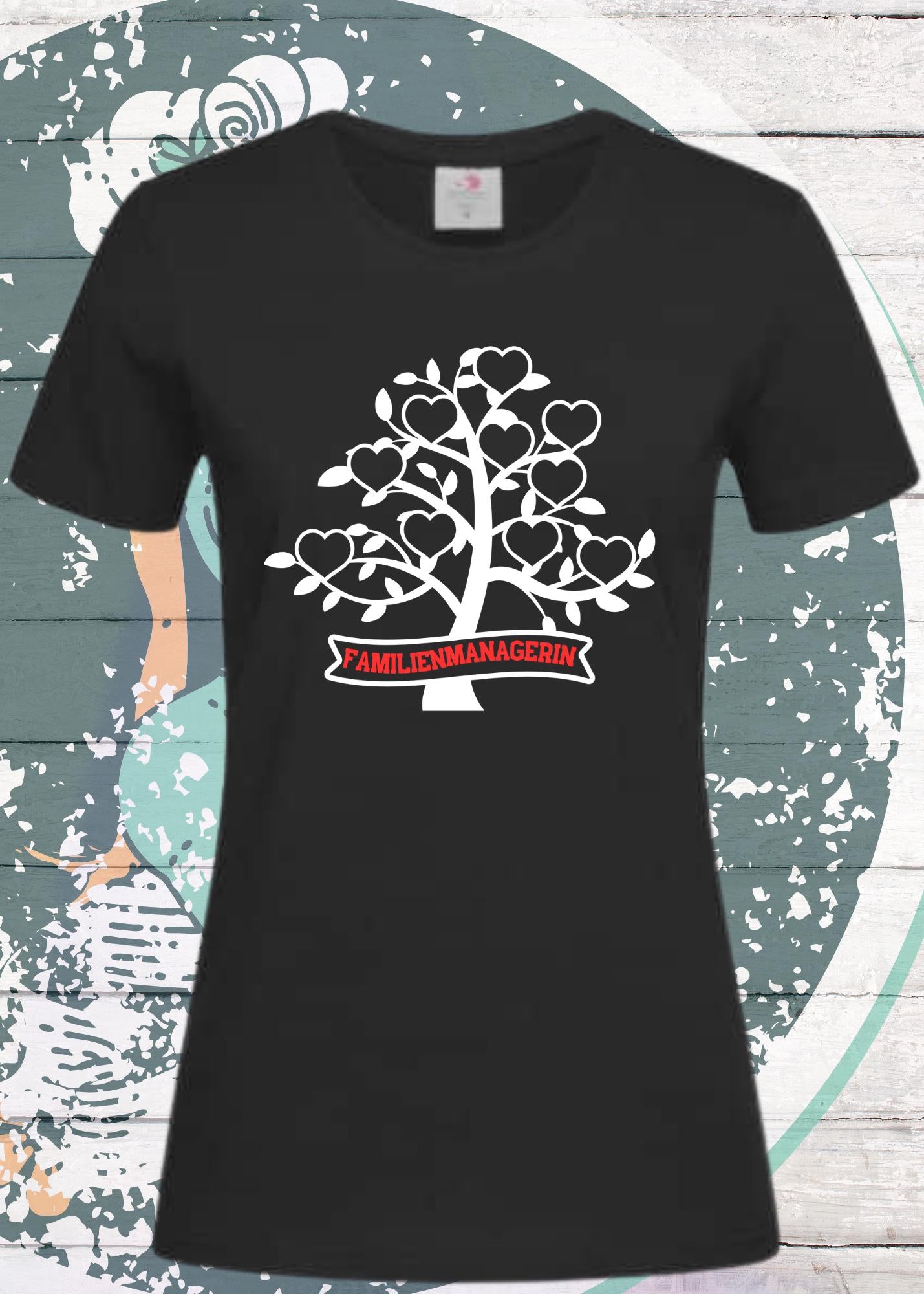π©βπΌπ Damen T-Shirt Familienmanagerin - CEO des Haushalts! π