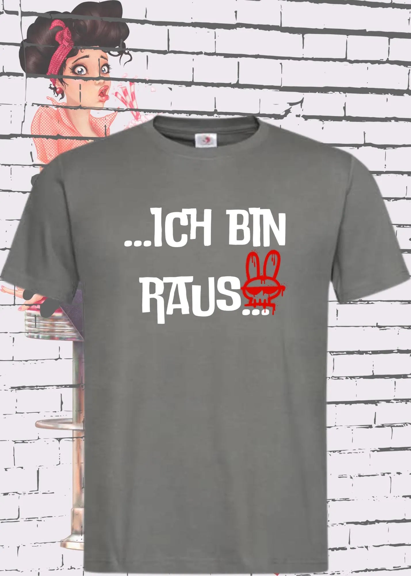 Ich bin raus - Unisex T-Shirt für alle Aussteiger-Momente