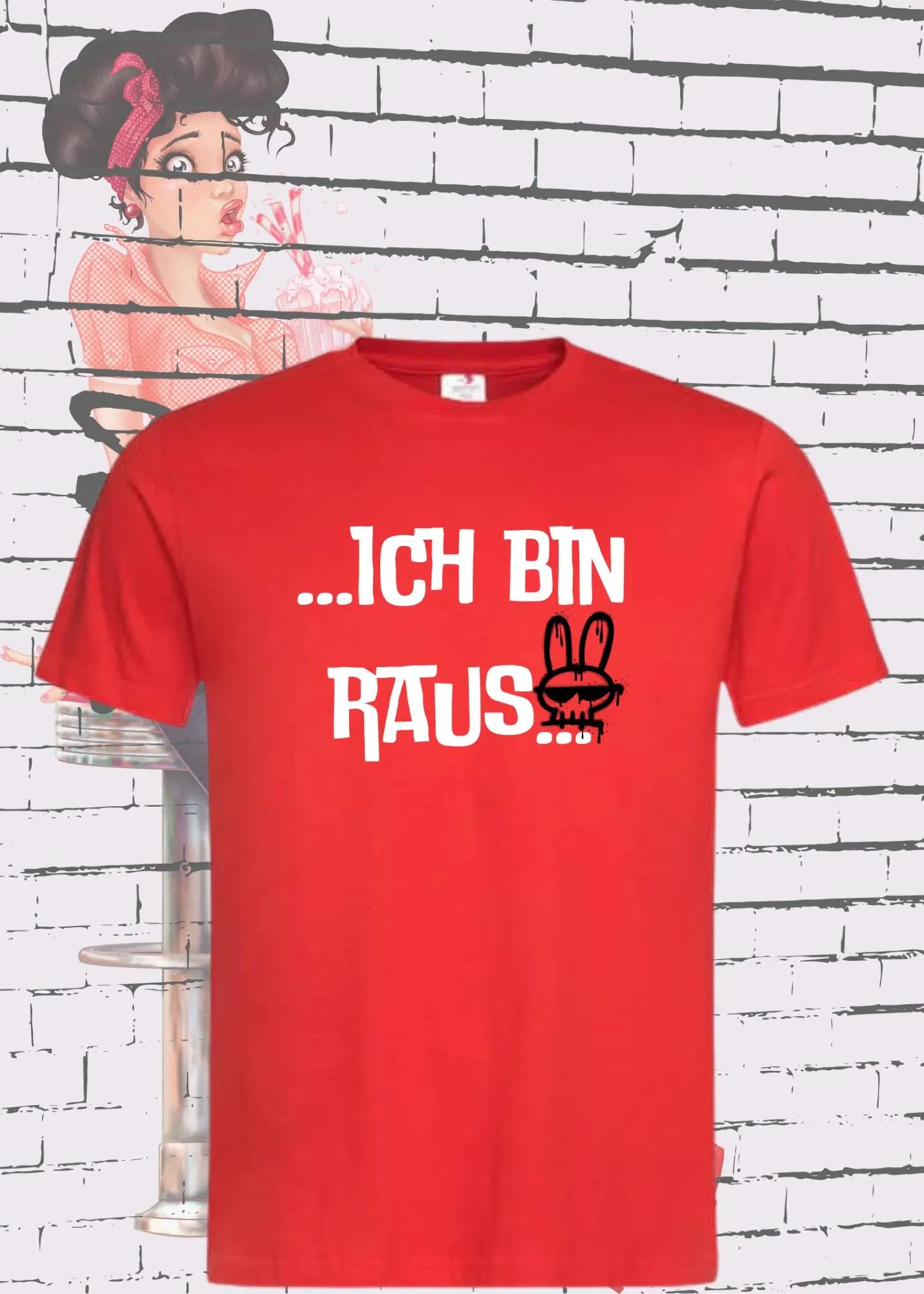 Ich bin raus - Unisex T-Shirt für alle Aussteiger-Momente