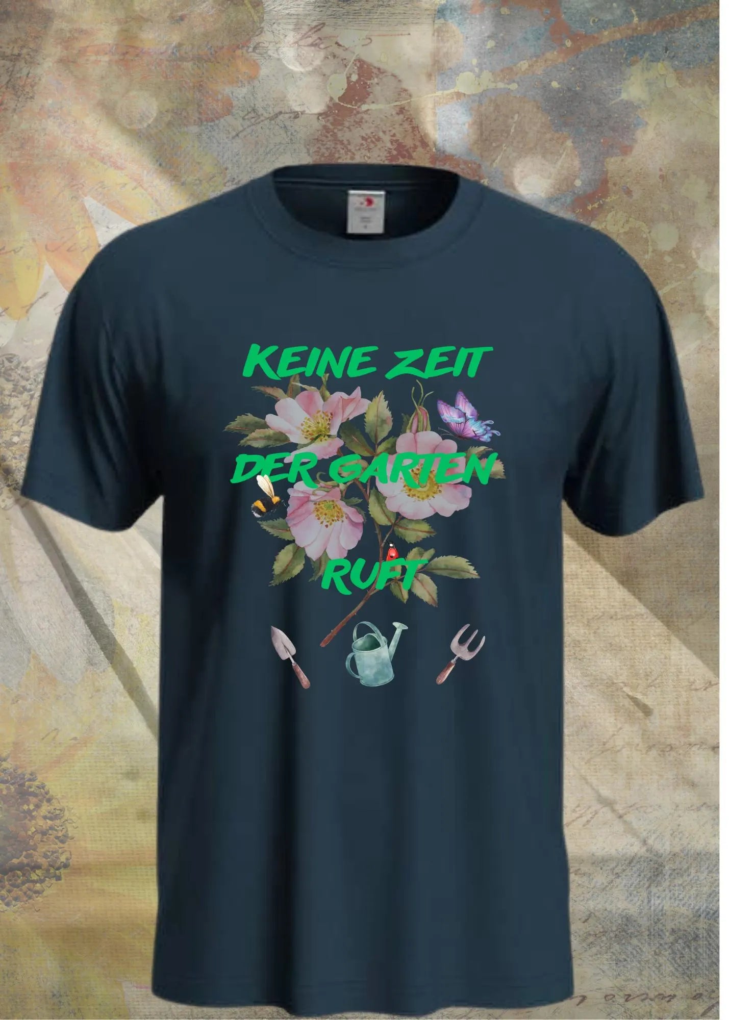 🌱 Unisex T-Shirt 'Keine Zeit - Der Garten Ruft!' 🌿 Gärtner Shirt