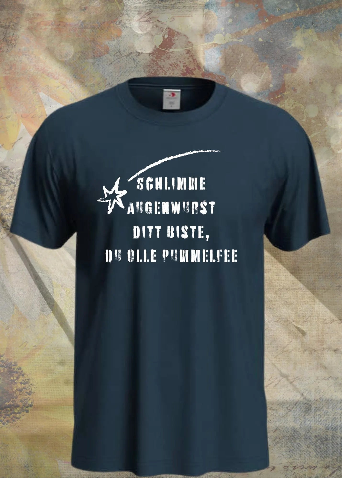 😂 Unisex T-Shirt 'Schlimme Augenwurst Ditt Biste Du' - Berliner Humor Shirt 🤪