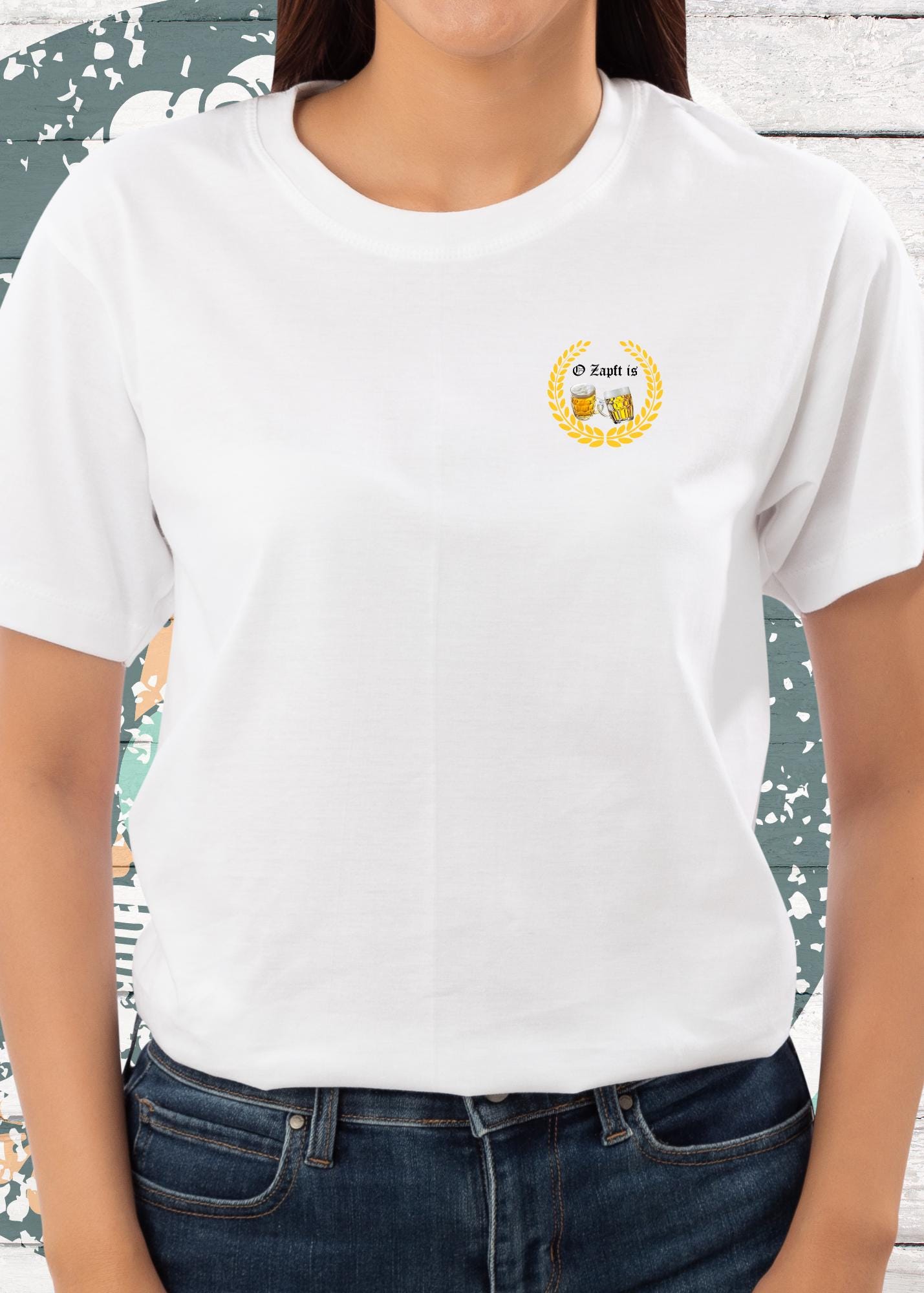 🍺 Damen T-Shirt Partnershirt 'Falls ich betrunken bin, bringt mich zu (Name)' - Personalisierbar - Wiesn Geschenk