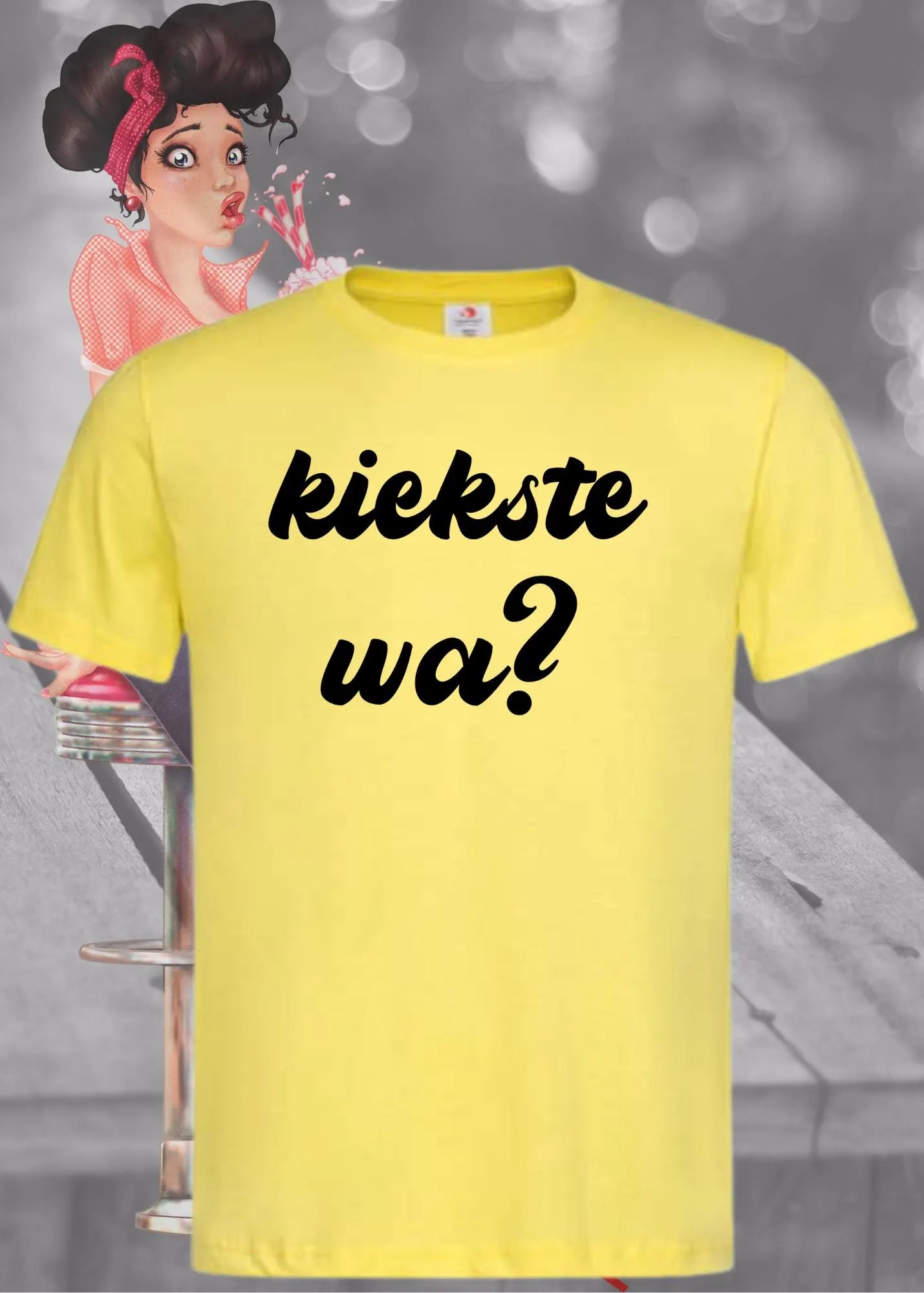 π Unisex T-Shirt 'Kiekste Wa?' - Norddeutscher Humor Shirt π