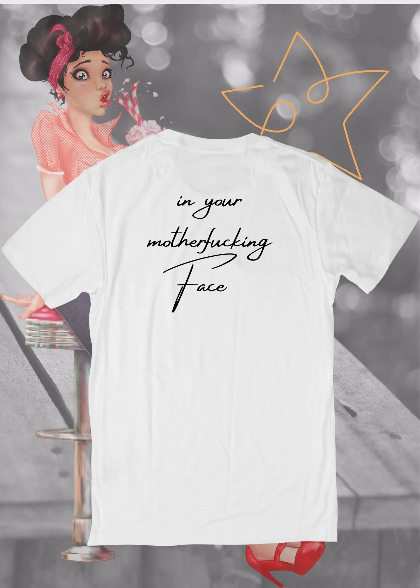 😎 T-Shirt 'Chill your Base in your Face' 🔥 - Provokantes Spruch-Shirt für Selbstbewusste 💪