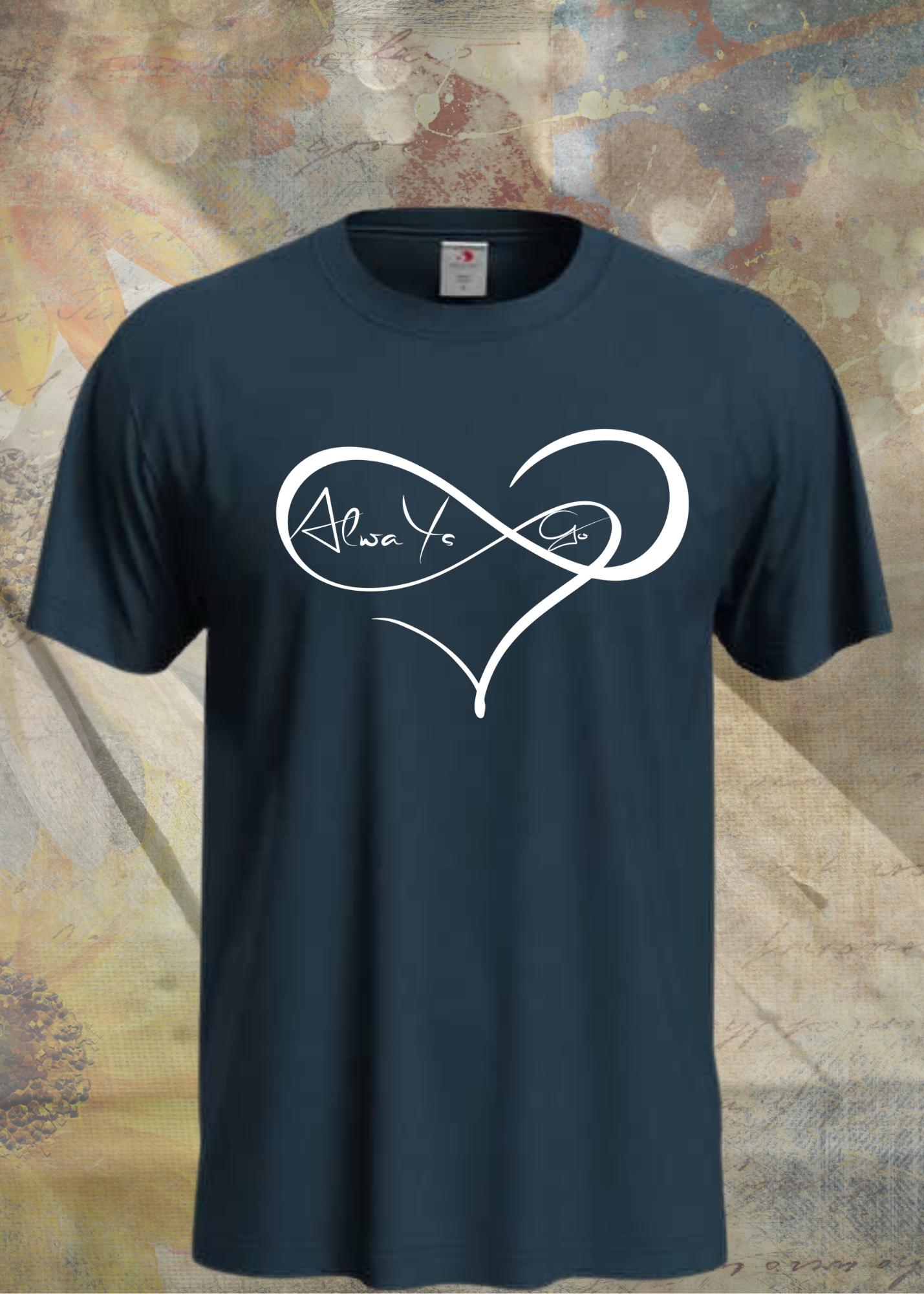 🚀 Always Go Unisex T-Shirt - Motivation & Durchhaltevermögen 💪