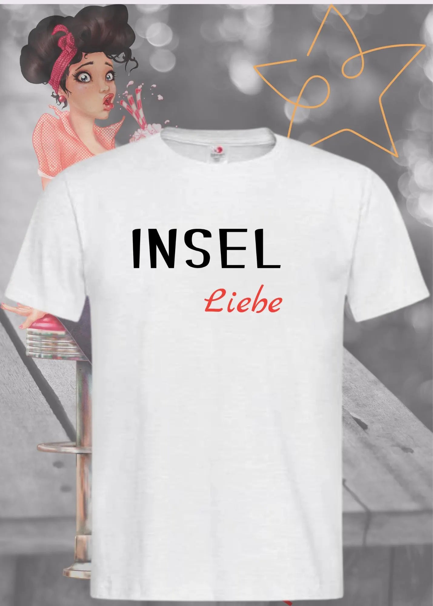 🏝️ Insel Liebe Unisex T-Shirt - Maritime Träume & Urlaubsfeeling 🌊