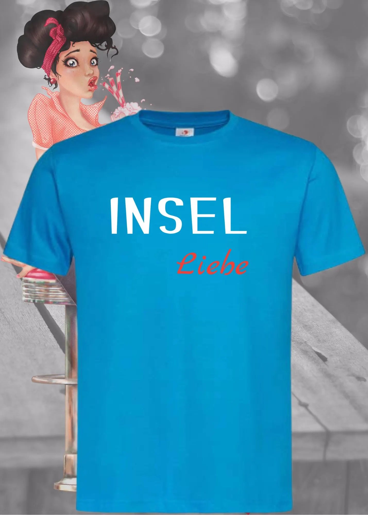 🏝️ Insel Liebe Unisex T-Shirt - Maritime Träume & Urlaubsfeeling 🌊