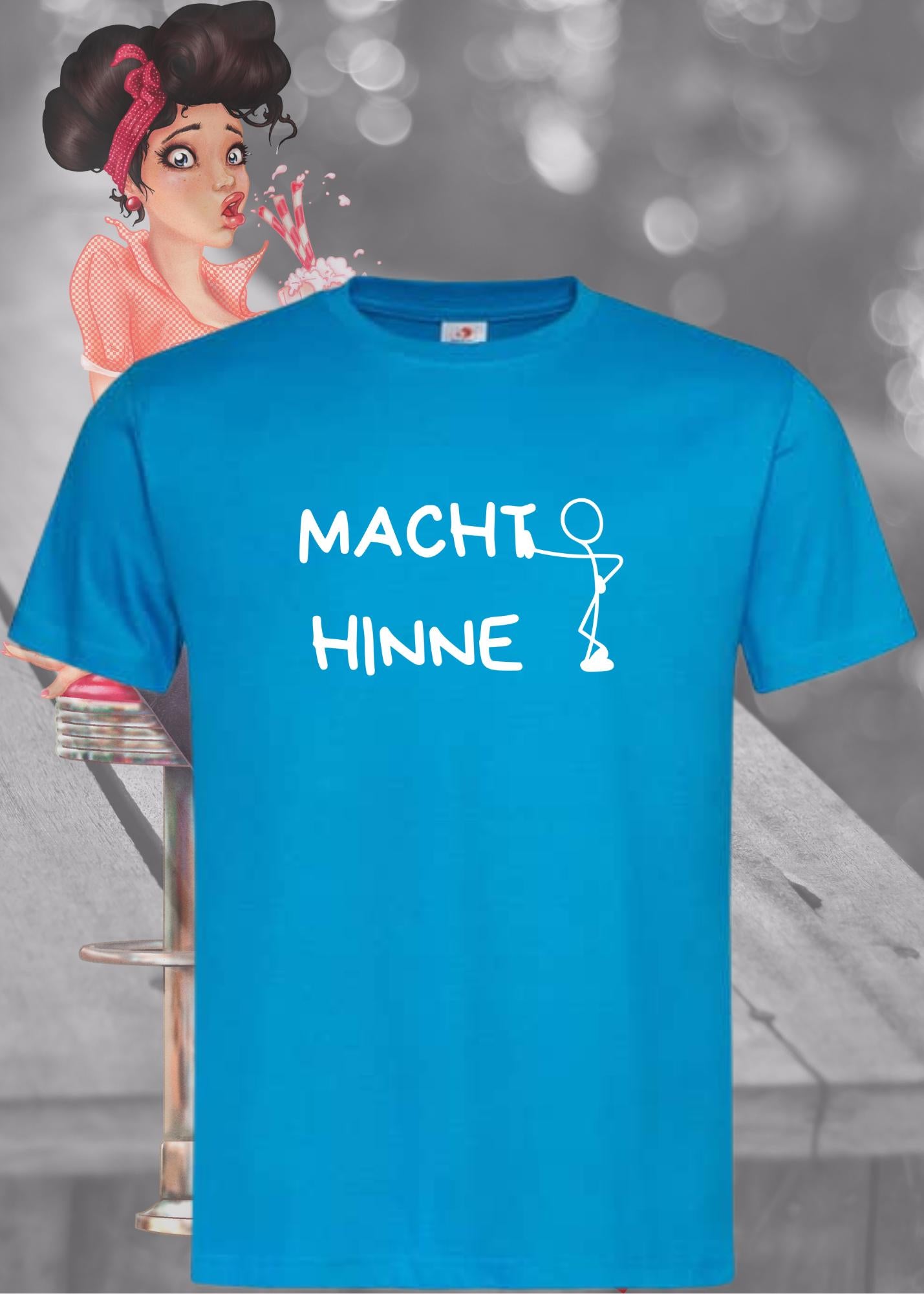 ⚡ Macht Hinne! - Sächsischer Dialekt Humor T-Shirt 😄