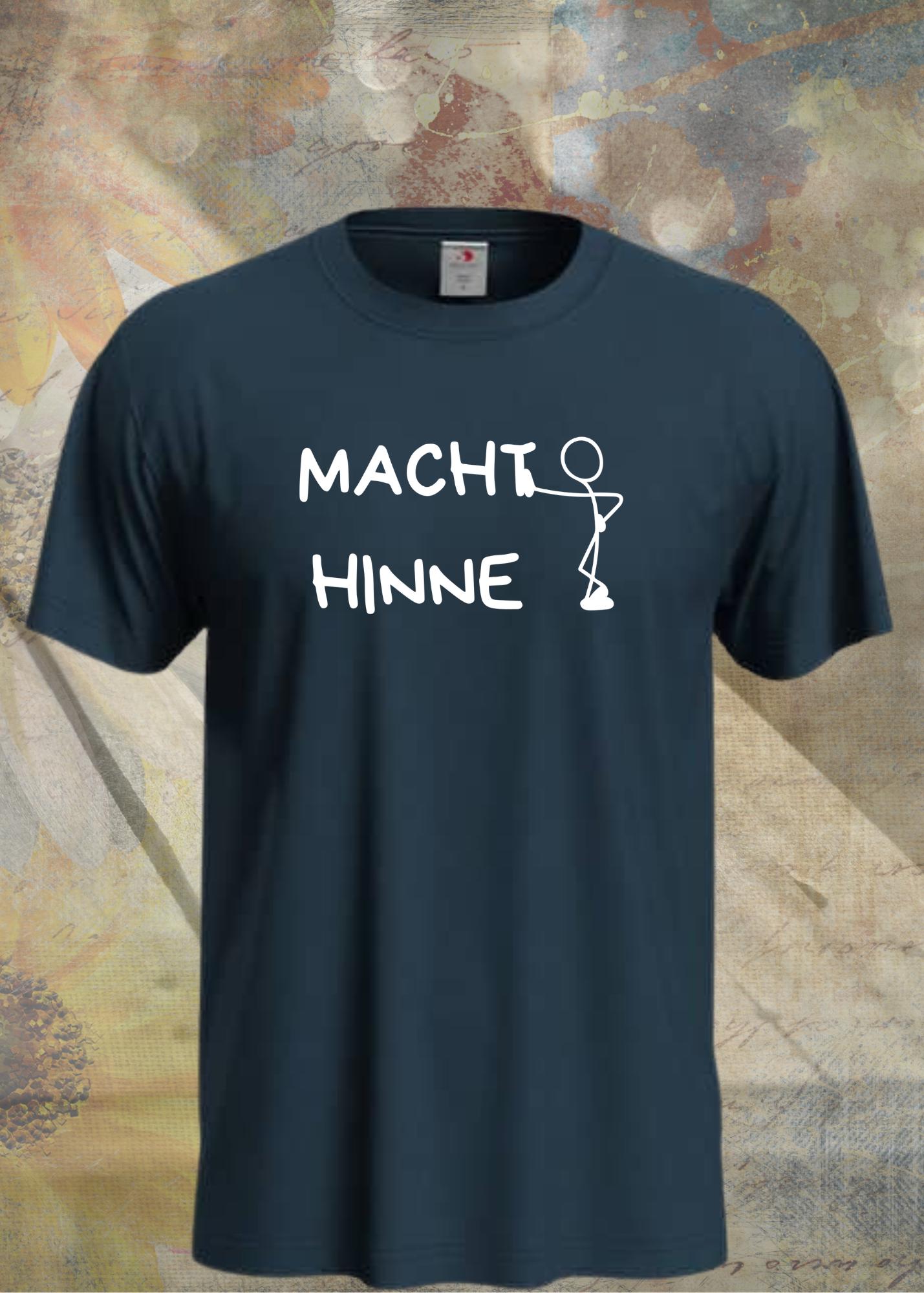 ⚡ Macht Hinne! - Sächsischer Dialekt Humor T-Shirt 😄