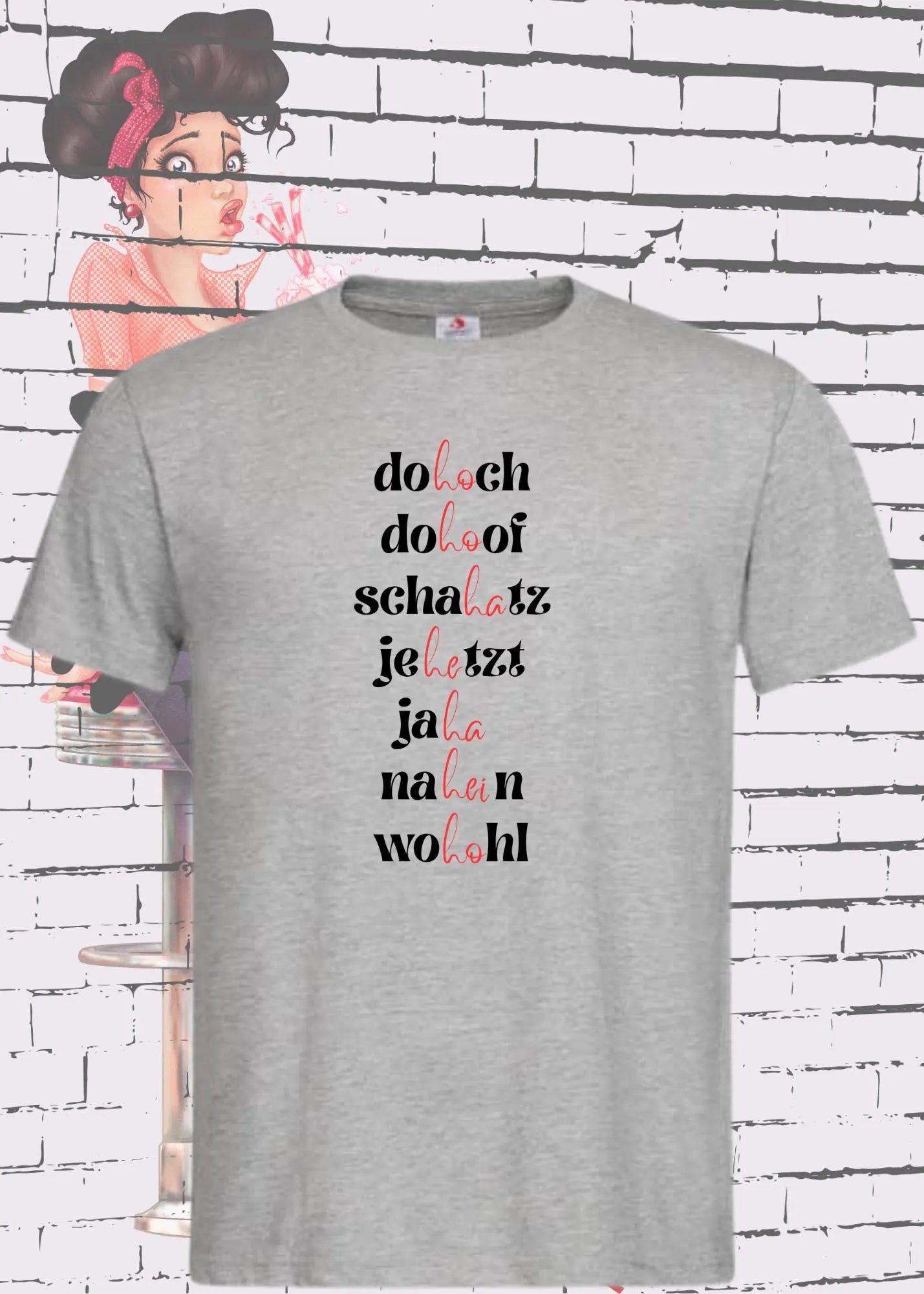 π
Unisex T-Shirt 'Ho Ho Ha He Ha Hei Ho' - Weihnachtliches Lach-Statement π