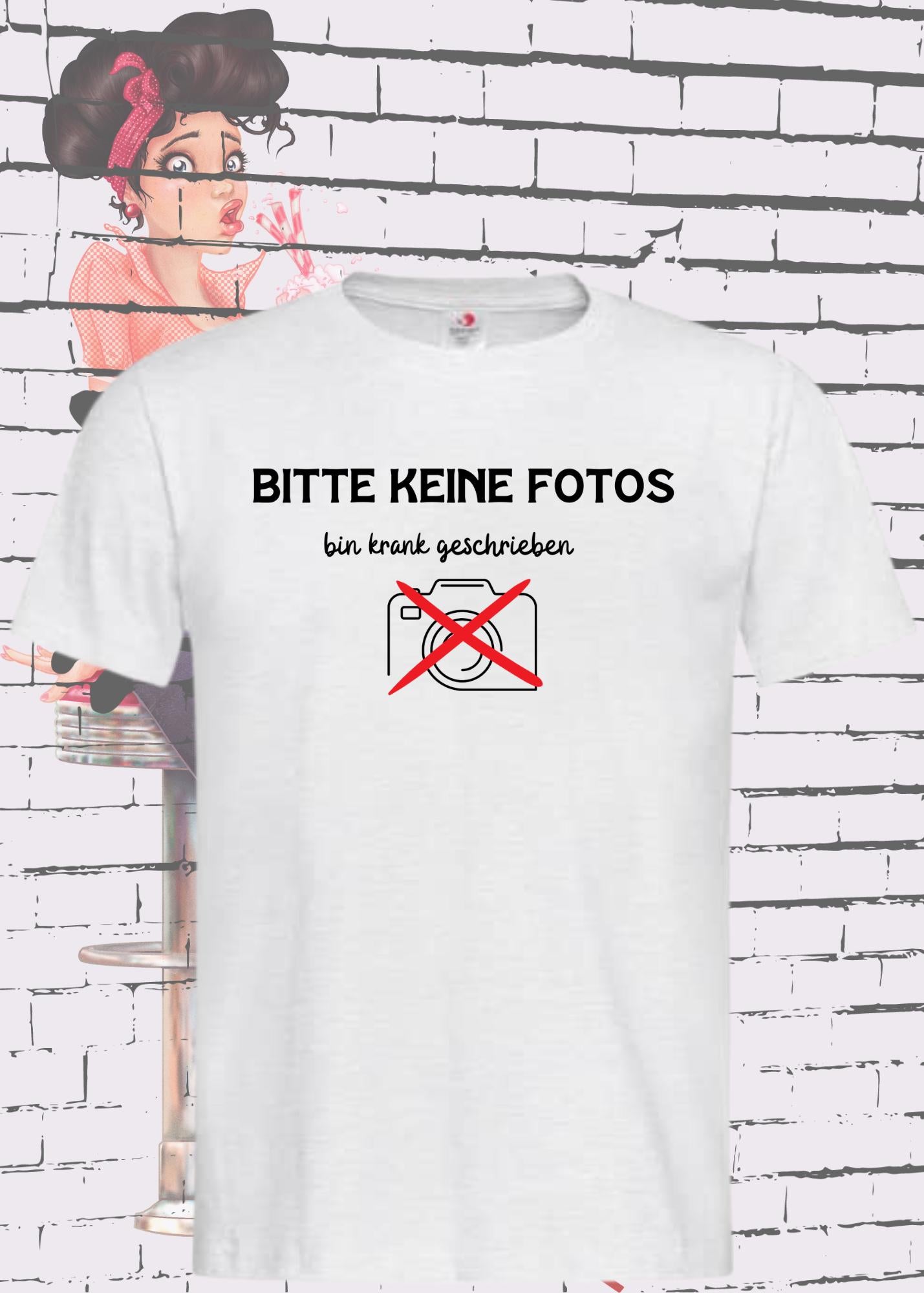 π· Krankgeschrieben T-Shirt π€ Witziges Statement Shirt π Lustiges Geschenk π Unisex π
