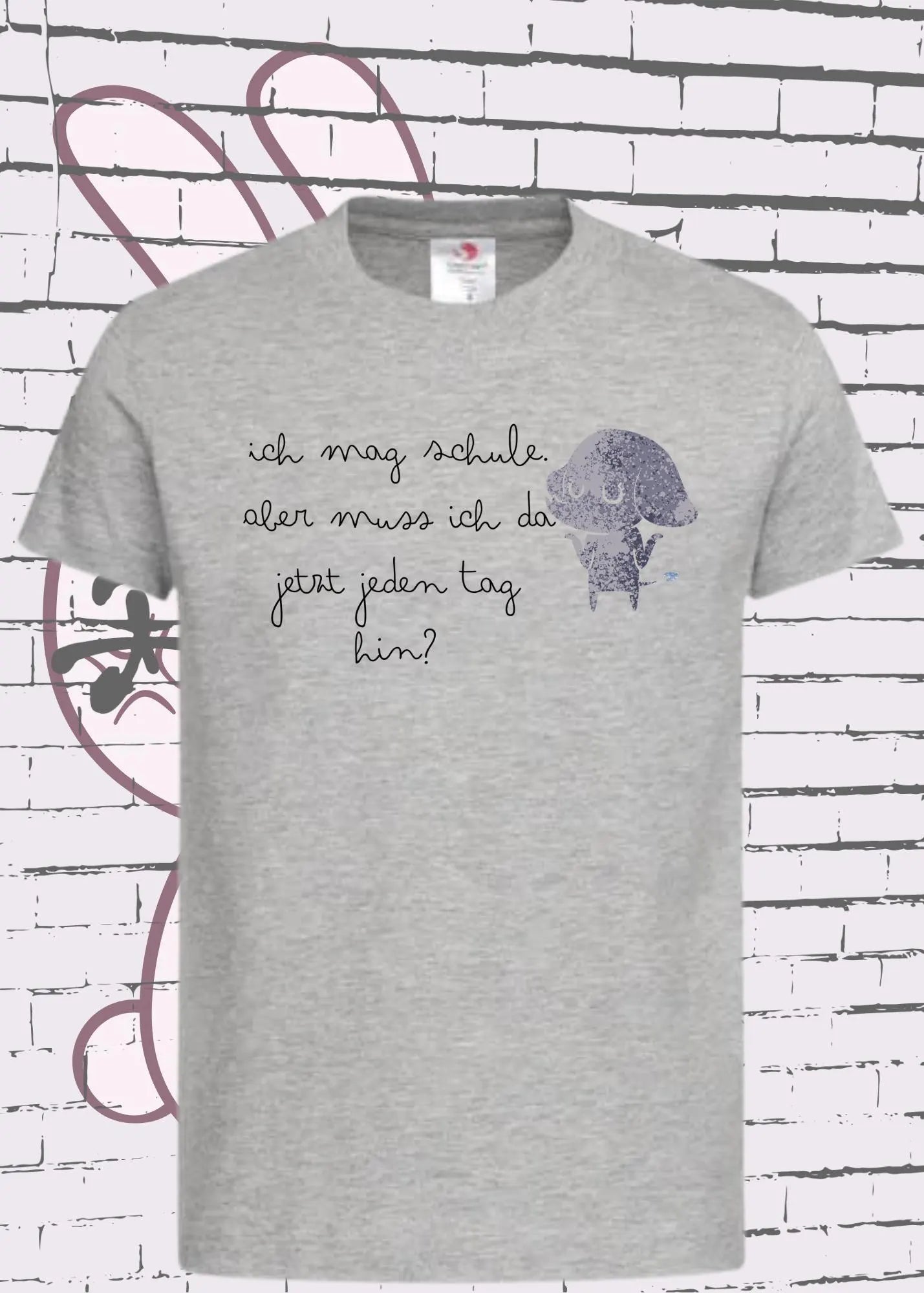 π Kinder T-Shirt 'Ich Mag Schule Aber Muss Da Jetzt Jeden Tag Hin?' π
| Lustiges Schul-Shirt