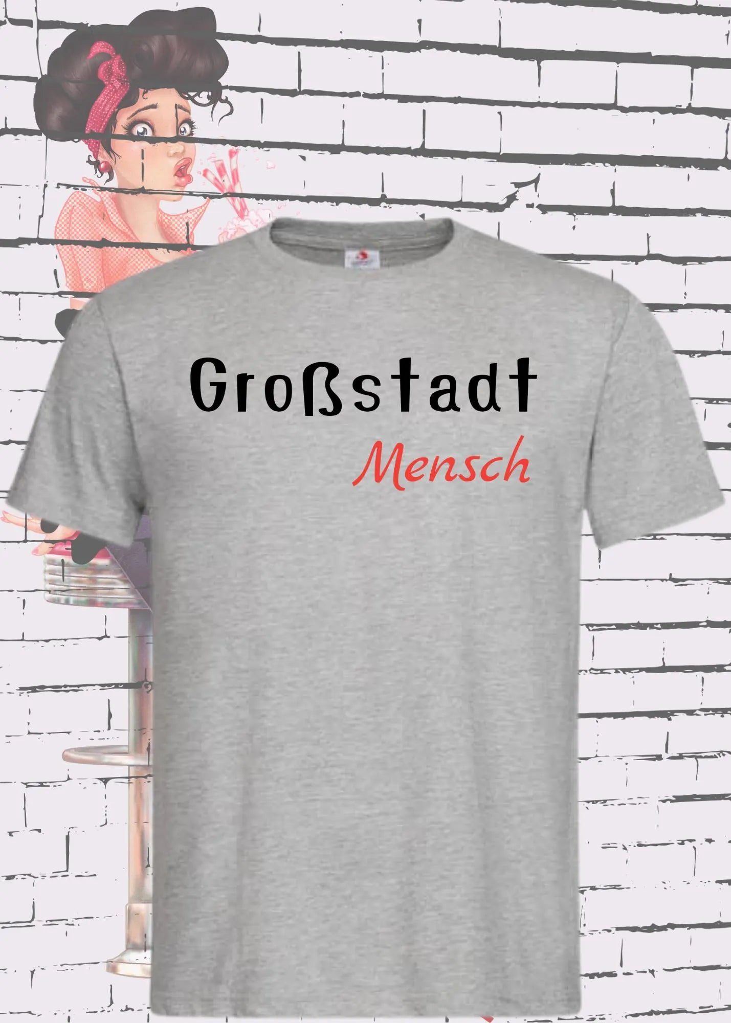 🏙️ T-Shirt 'Großstadtmensch' 🚇 - Witziges City-Shirt für Stadtliebhaber 😂