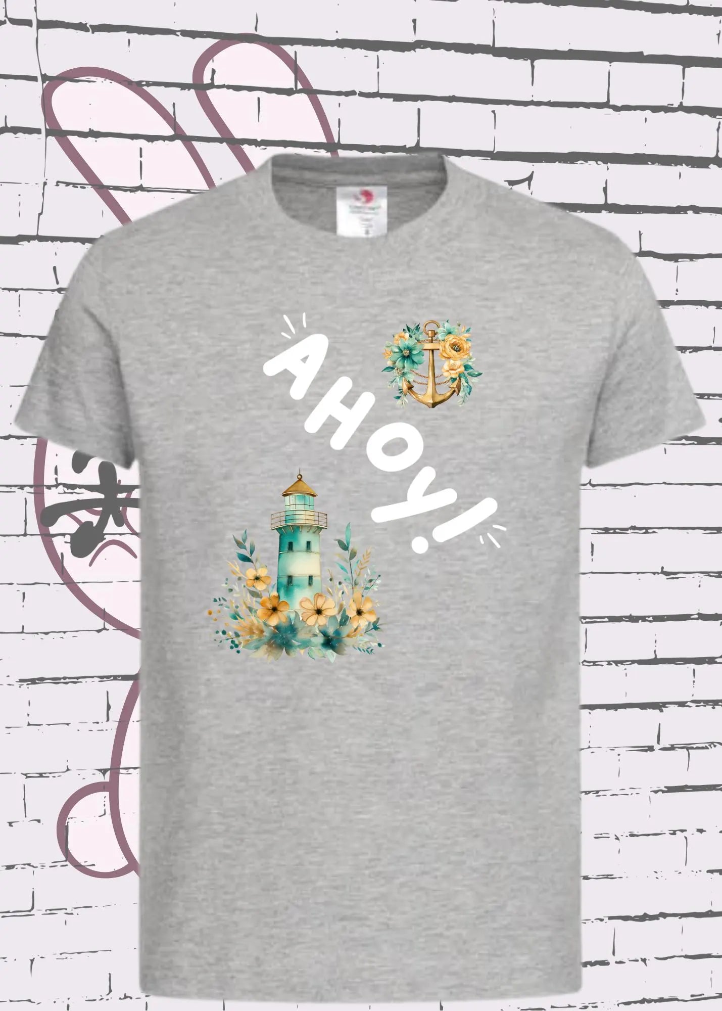 β Kinder T-Shirt bunt 'Ahoi' π | Maritime Kinderbekleidung