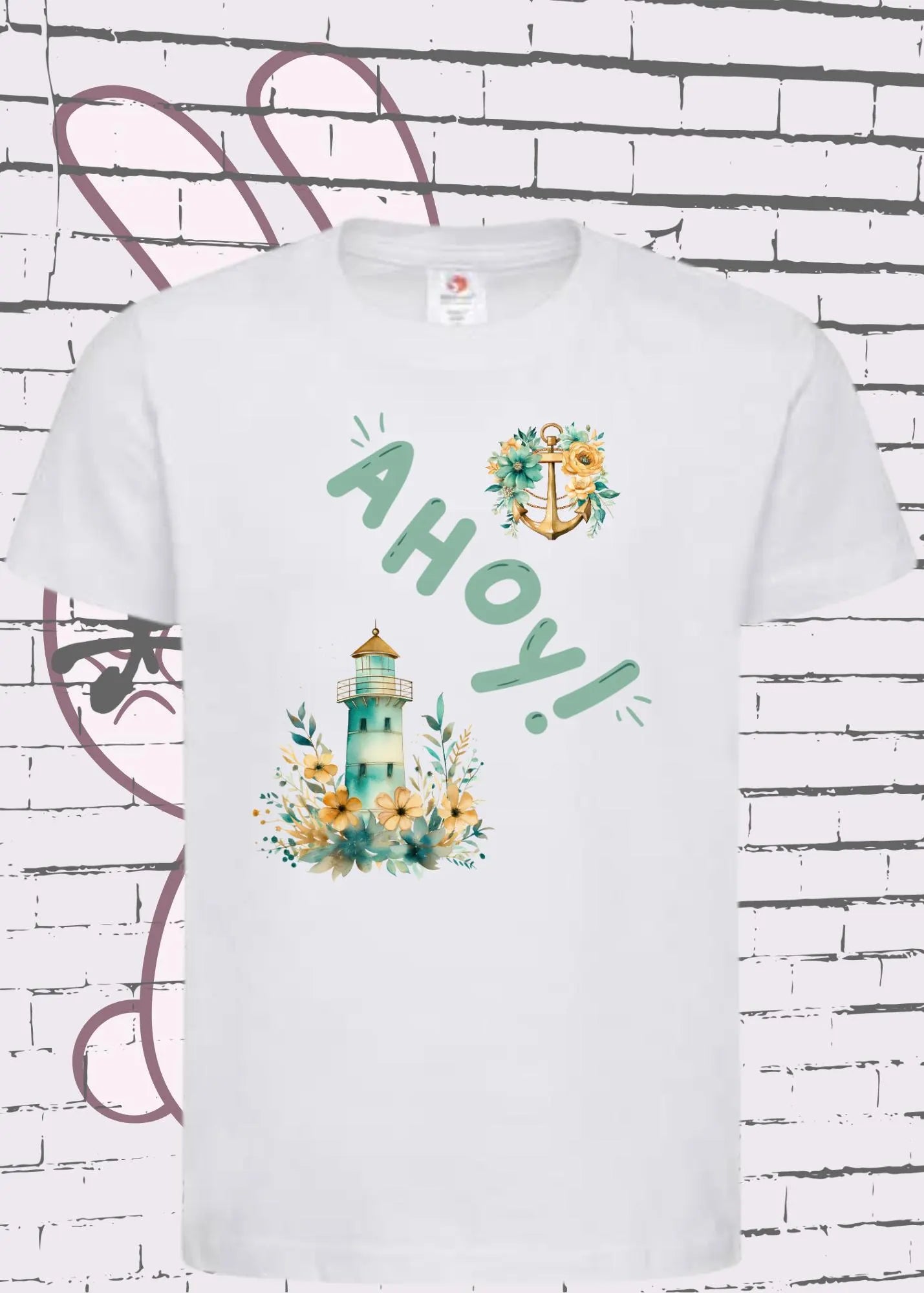 β Kinder T-Shirt bunt 'Ahoi' π | Maritime Kinderbekleidung