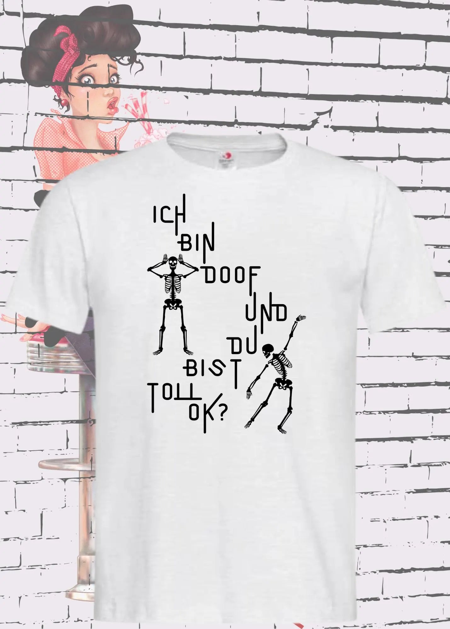 π€ͺπ
T-Shirt 'Ich bin Doof und Du bist Toll OK...' πβ¨ Lustige Geschenkidee Unisex