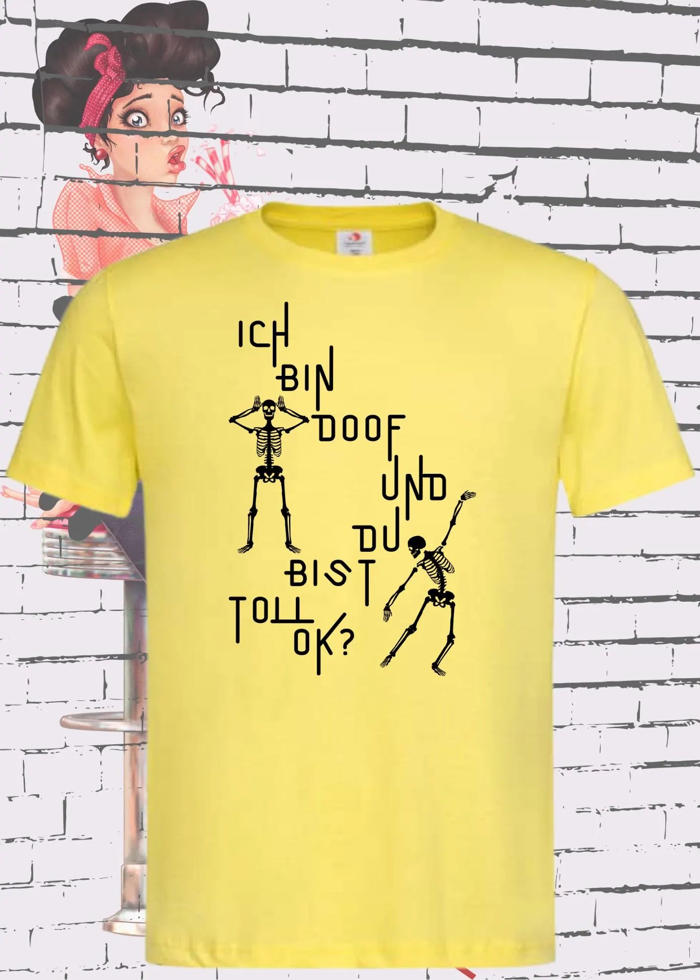 π€ͺπ
T-Shirt 'Ich bin Doof und Du bist Toll OK...' πβ¨ Lustige Geschenkidee Unisex
