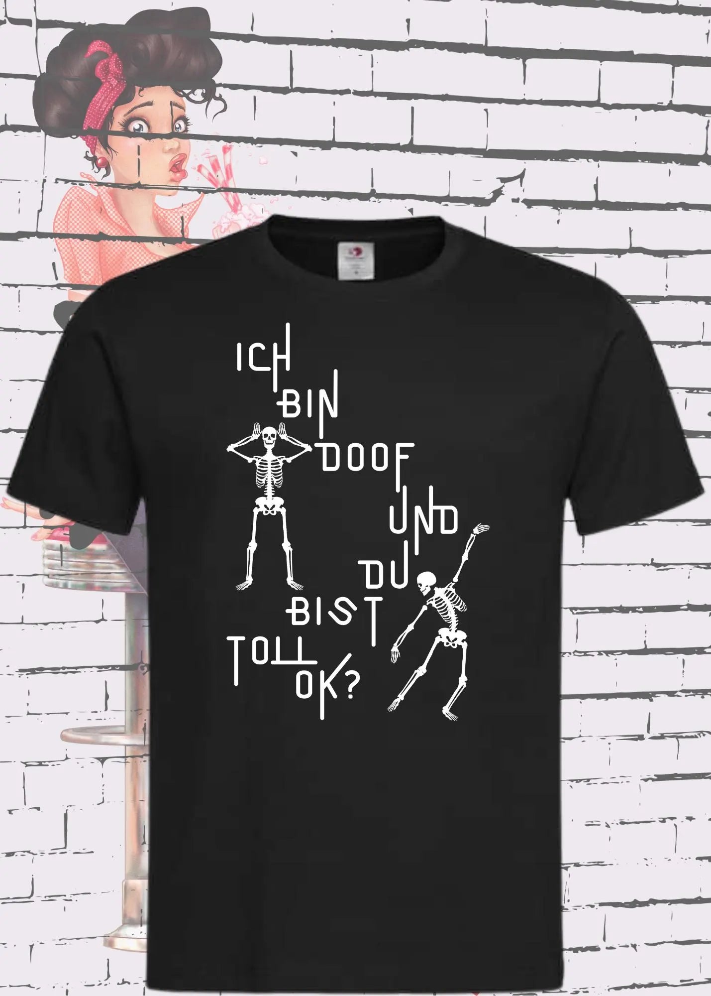 π€ͺπ
T-Shirt 'Ich bin Doof und Du bist Toll OK...' πβ¨ Lustige Geschenkidee Unisex