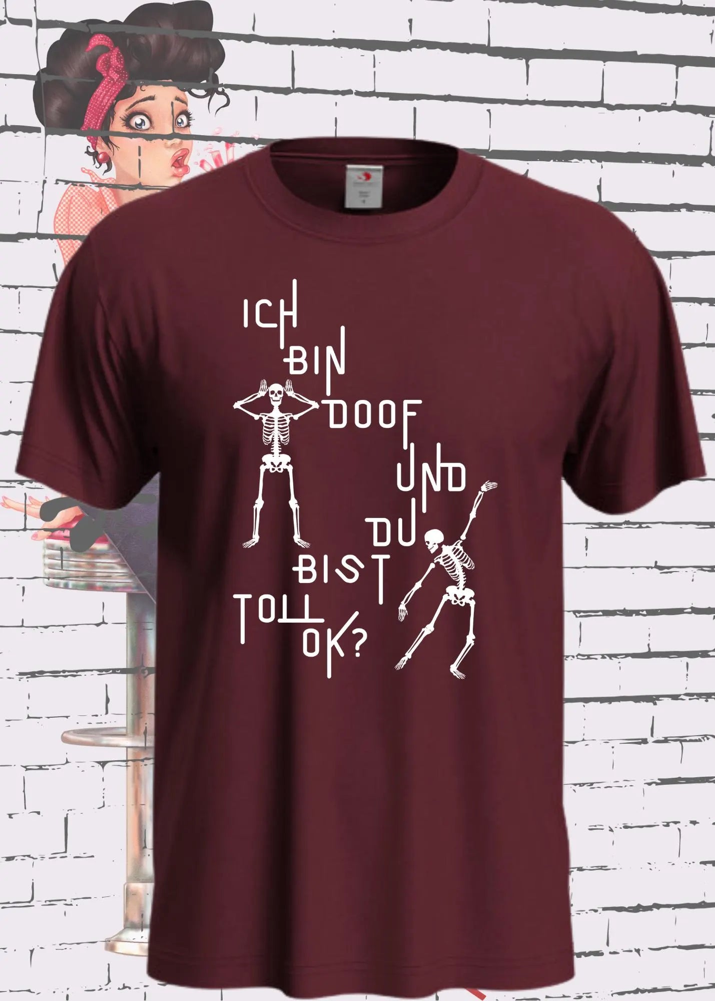 π€ͺπ
T-Shirt 'Ich bin Doof und Du bist Toll OK...' πβ¨ Lustige Geschenkidee Unisex