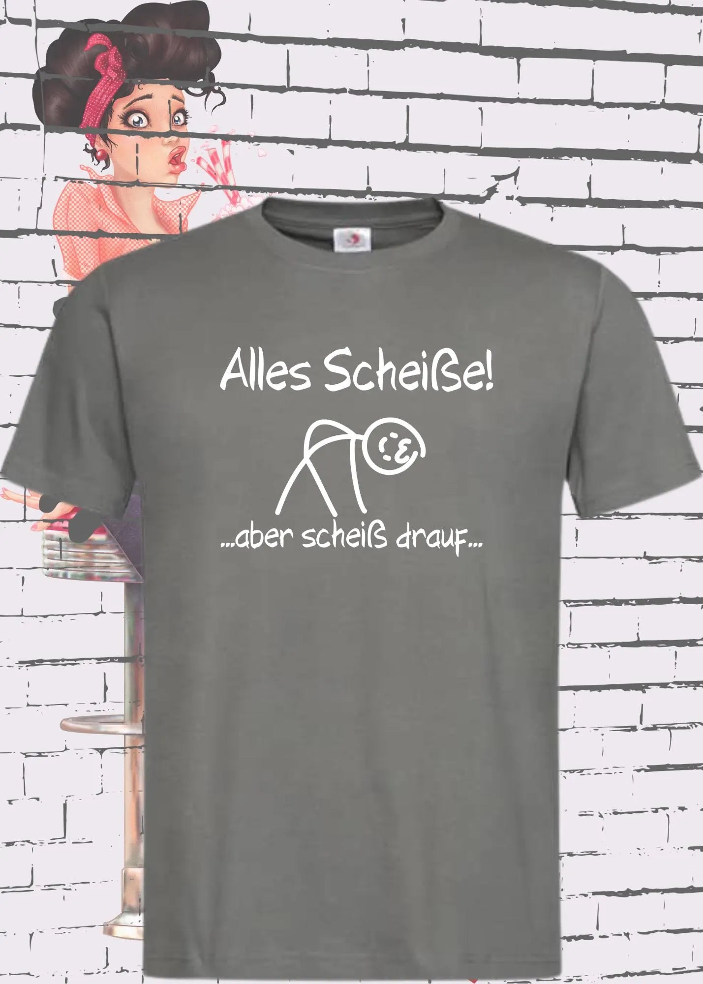😴 Beschäftigt... - Witziges Spruch T-Shirt für Faule Unisex💤