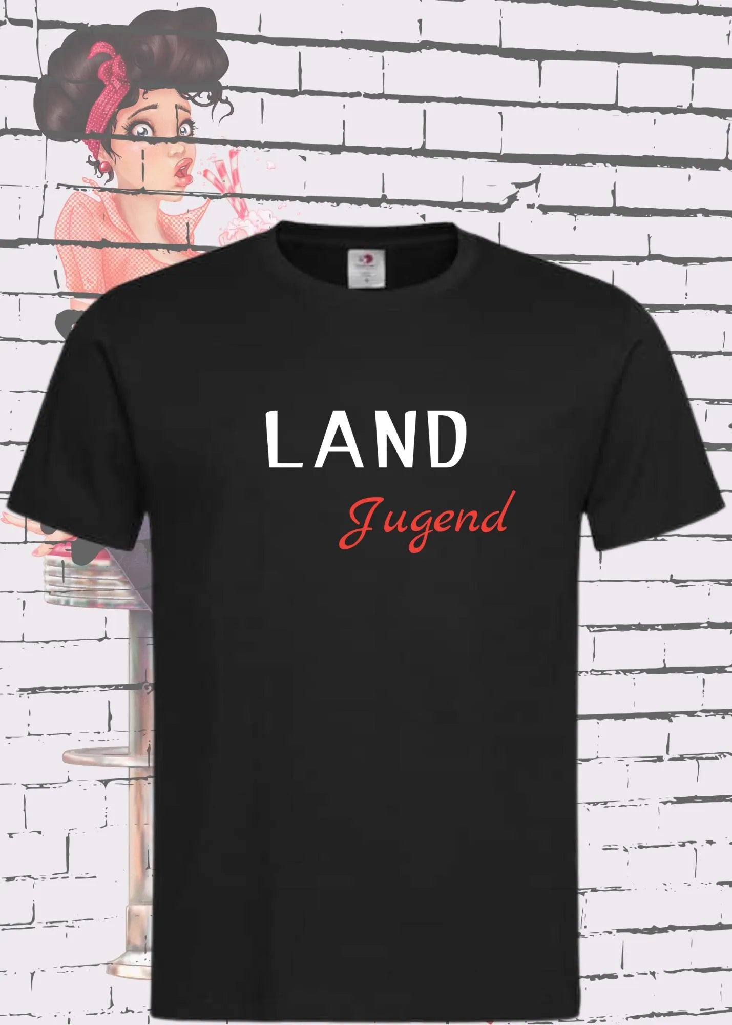 ๐ T-Shirt 'Landjugend' ๐พ - Witziges Statement-Shirt fรผr Landliebhaber ๐