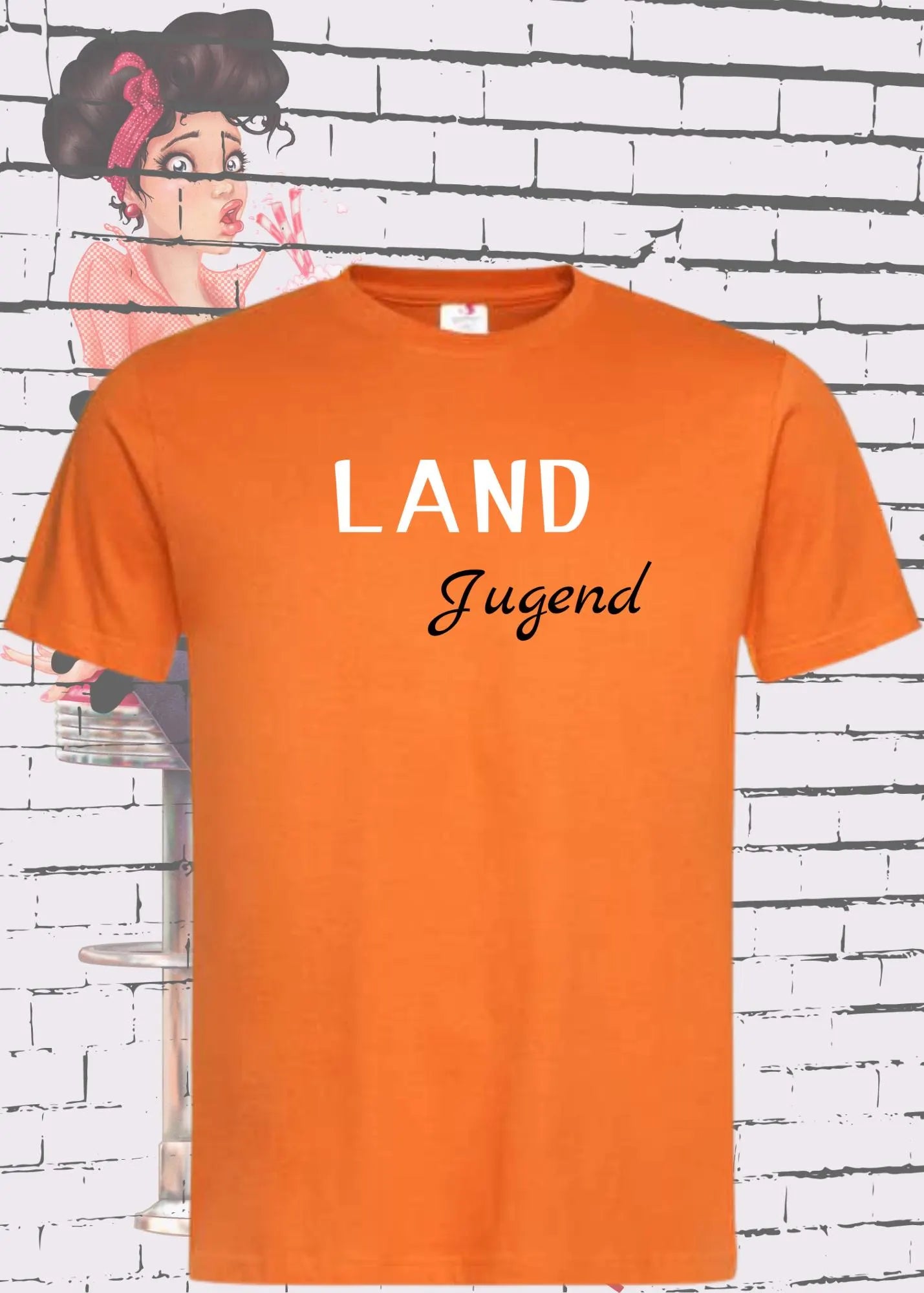 ๐ T-Shirt 'Landjugend' ๐พ - Witziges Statement-Shirt fรผr Landliebhaber ๐