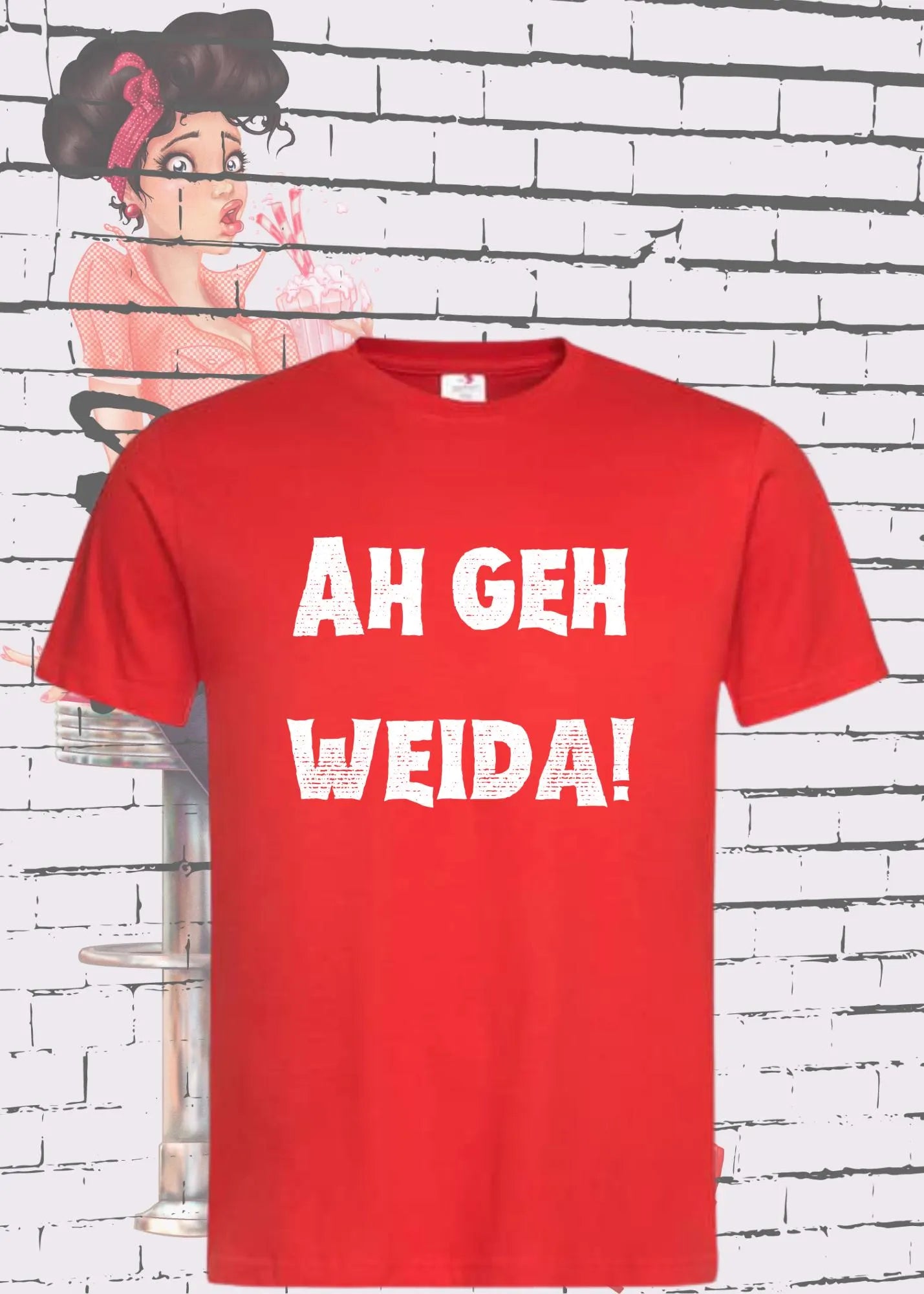 🙄 Unisex T-Shirt 'Ah Geh Weida' - Österreichisches Genervt-Statement 😤