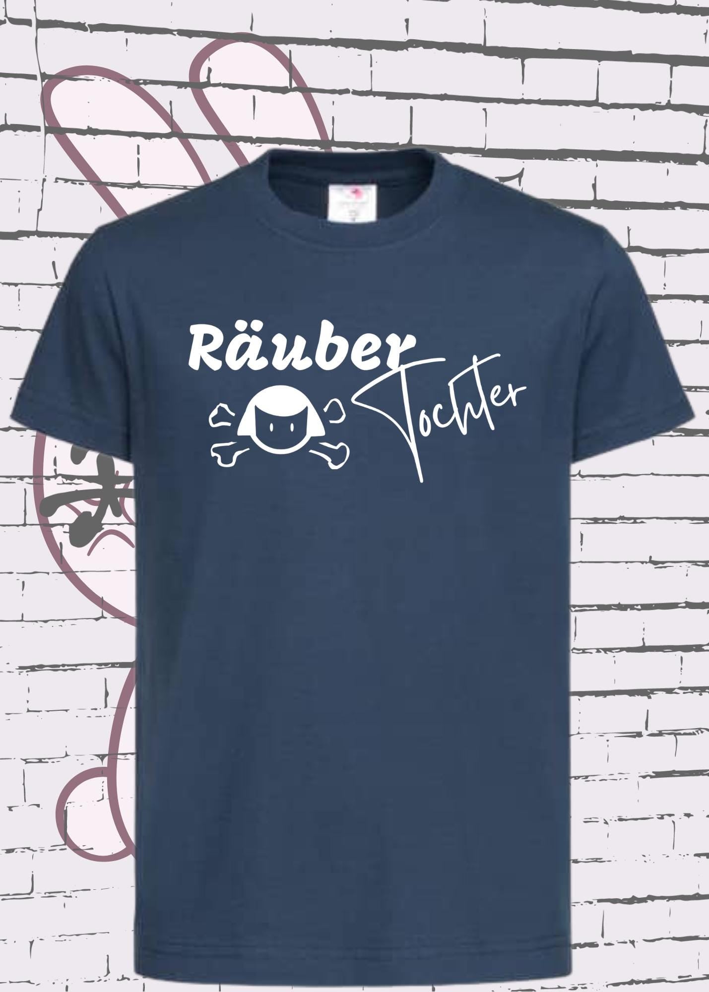 🏴☠️ T-Shirt 'Räuber Tochter' - Witziges Geschenk für freche Kids 😄