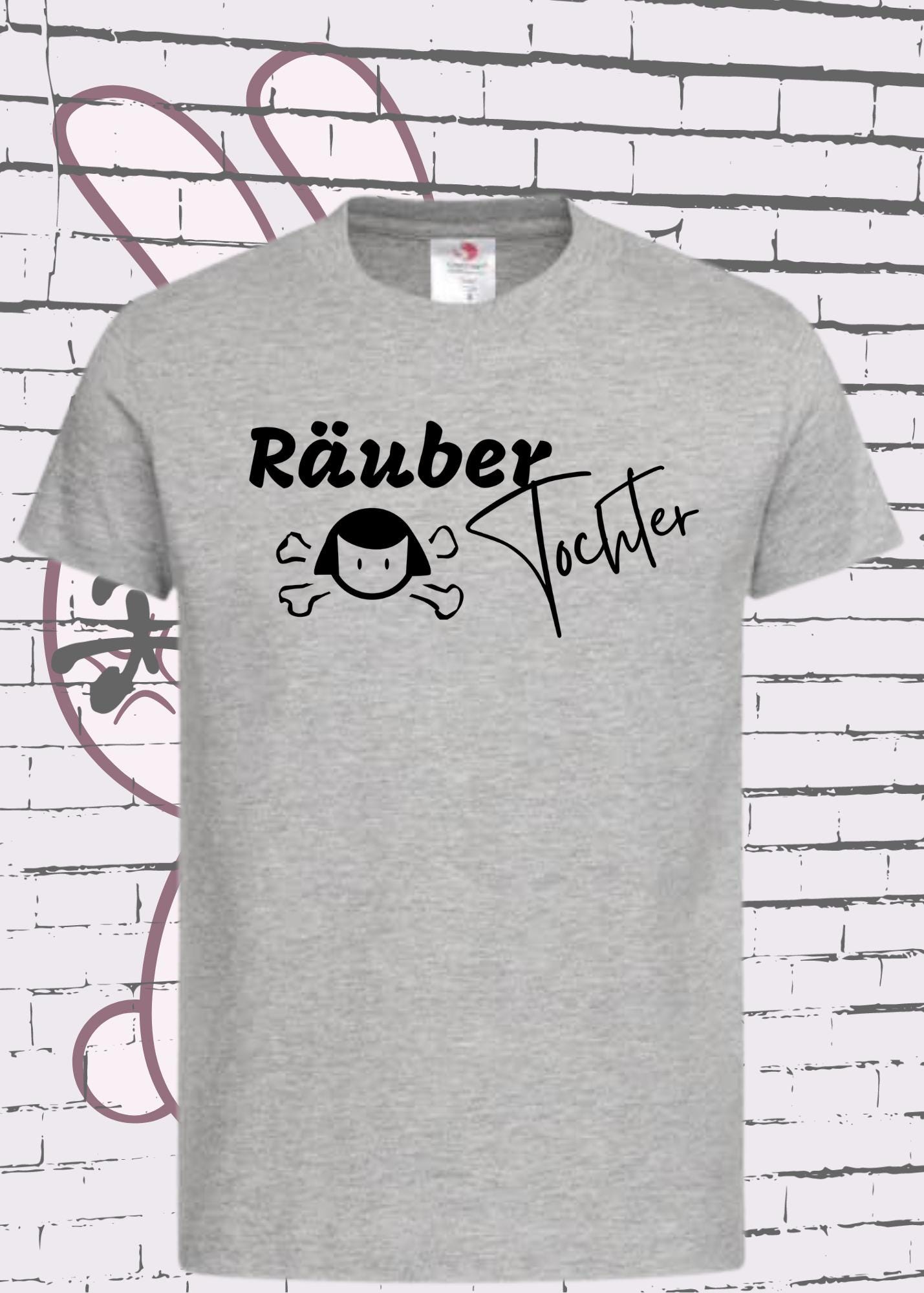 🏴☠️ T-Shirt 'Räuber Tochter' - Witziges Geschenk für freche Kids 😄