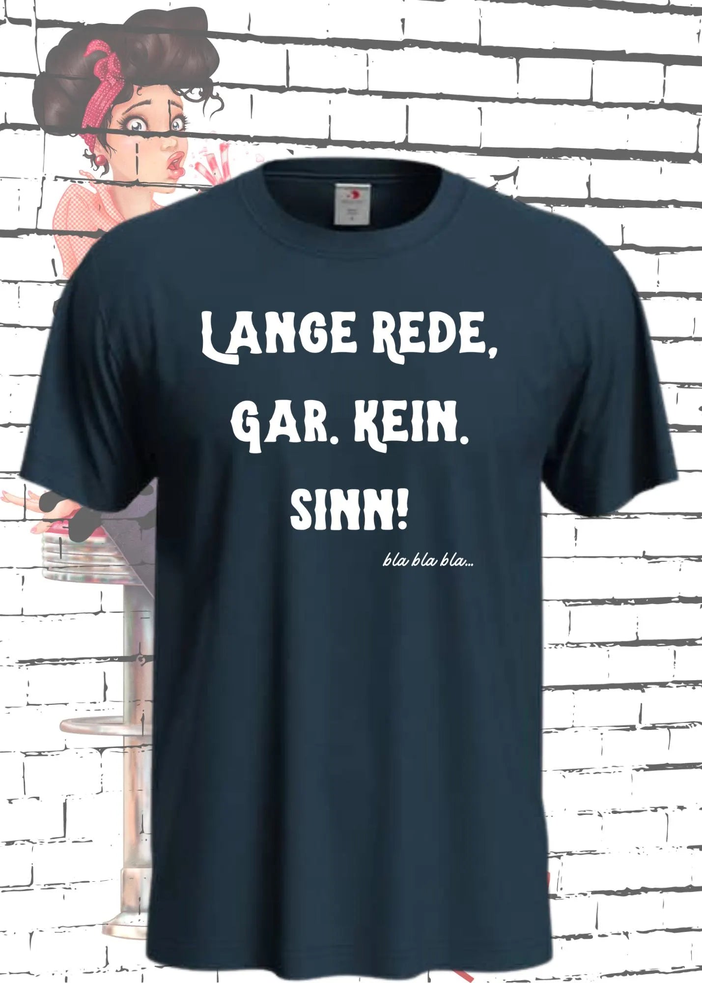 🗣️ Lange Rede Gar Kein Sinn - Lustiges Statement T-Shirt 🤷♂️