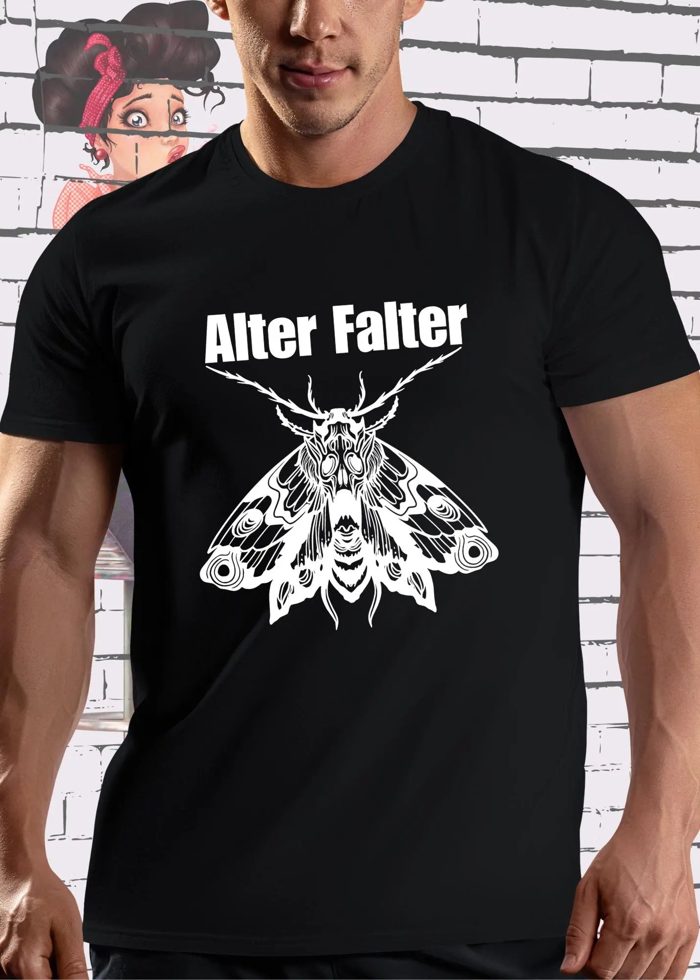 🦋 Unisex T-Shirt 'Alter Falter' 😲 | Deutscher Ausruf Fun-Shirt