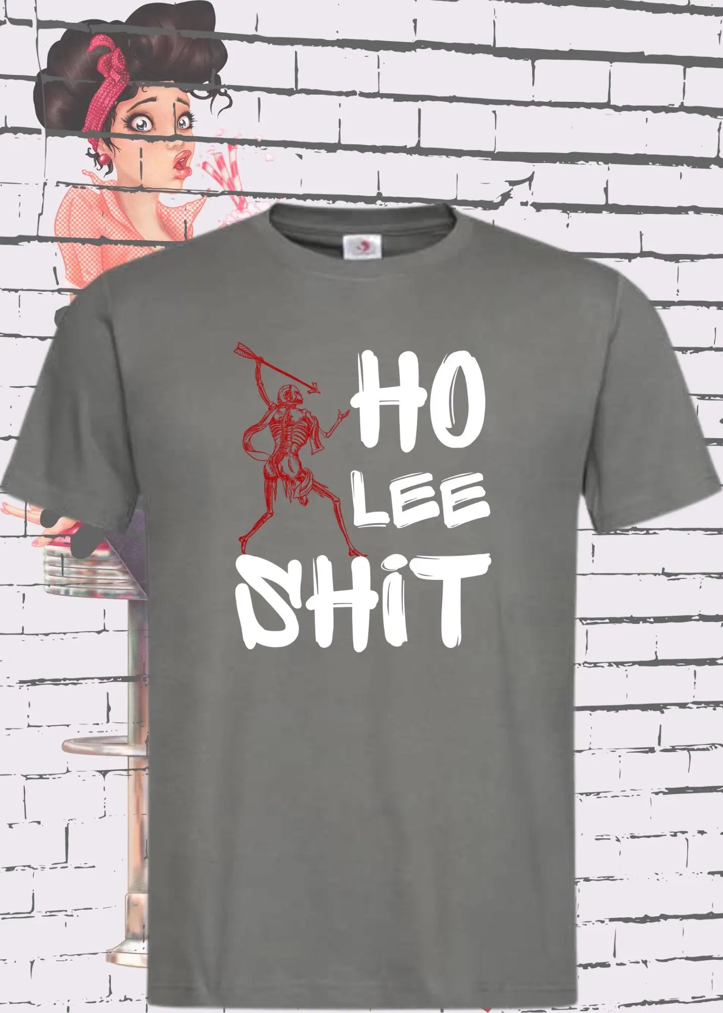 😱 Unisex T-Shirt 'Holy Moly Ho Lee Wow' 🤯 | Überraschungs-Statement Shirt