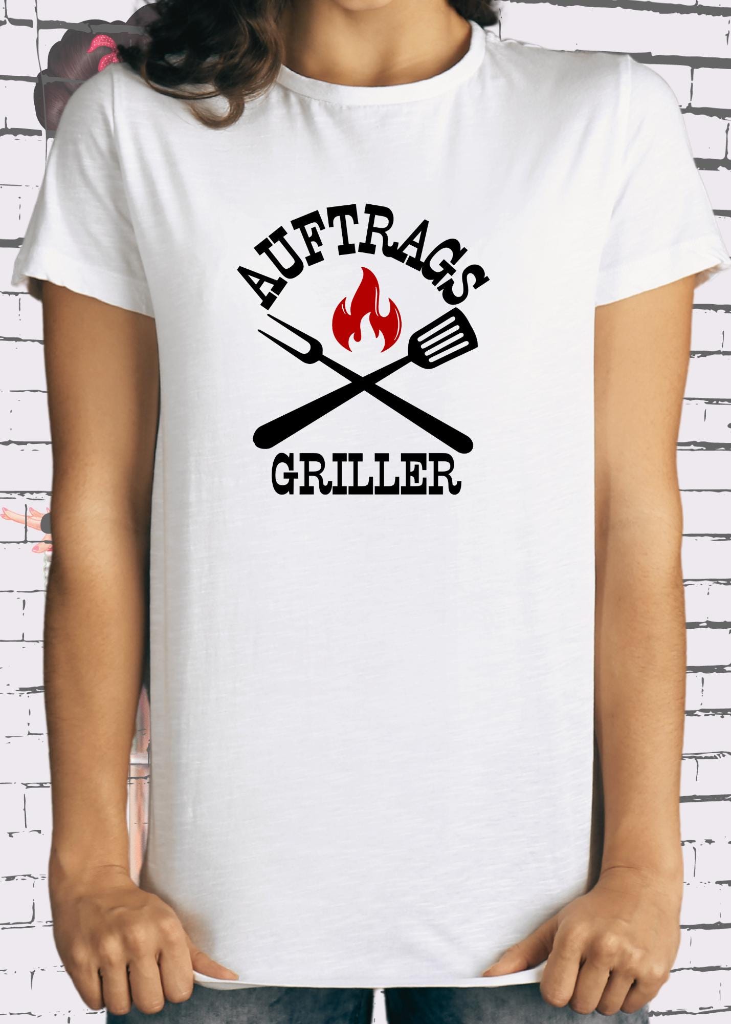 π₯ T-Shirt Auftrags-Griller π¨βπ³ Geschenkidee fΓΌr Grillmeister π Witziges T-Shirt mit Spruch π Lustiges Unisex T-Shirt BBQ π
