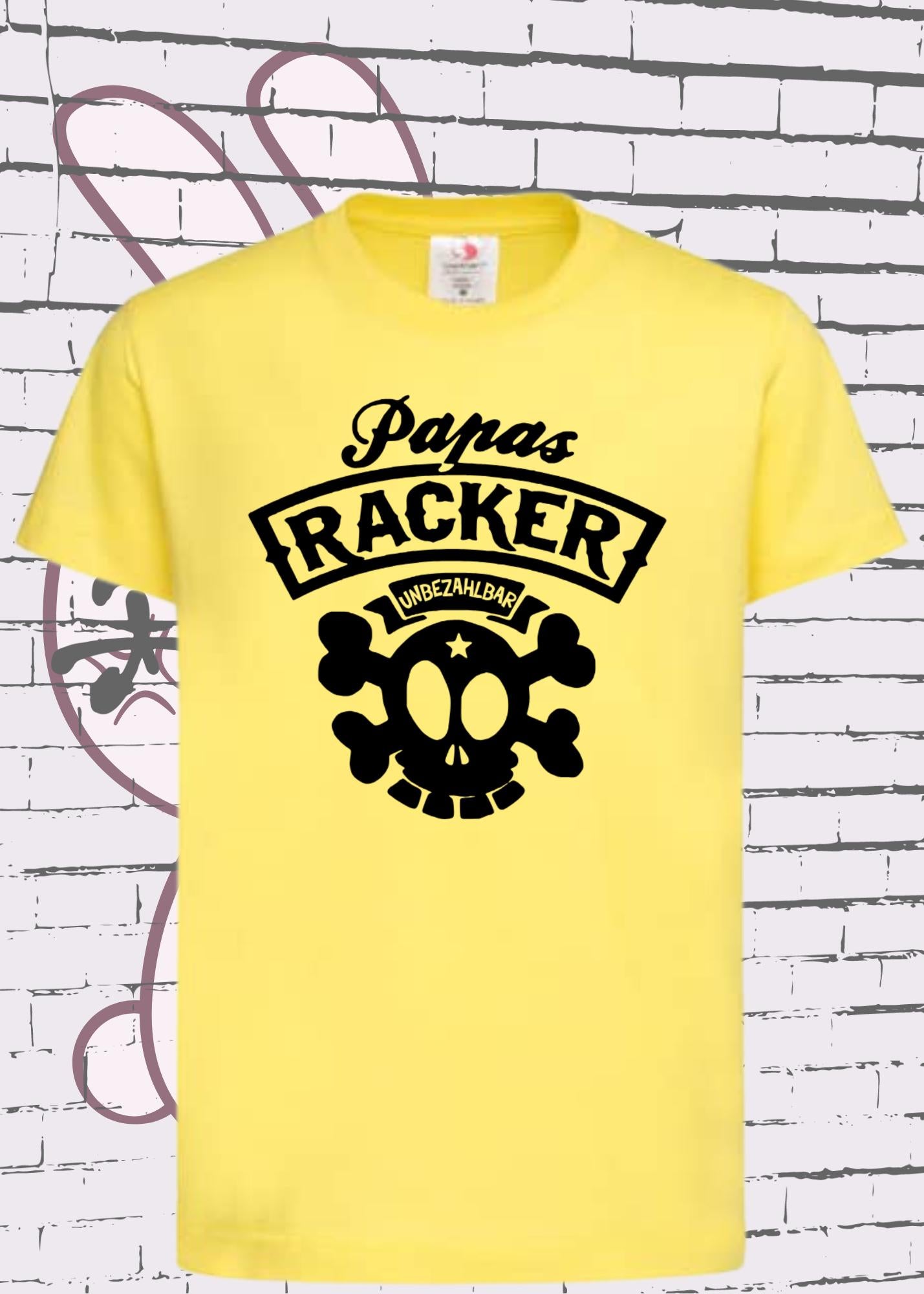 👶 Kinder T-Shirt 'Papas Racker - Unbezahlbar' 💝 Süßes Geschenk