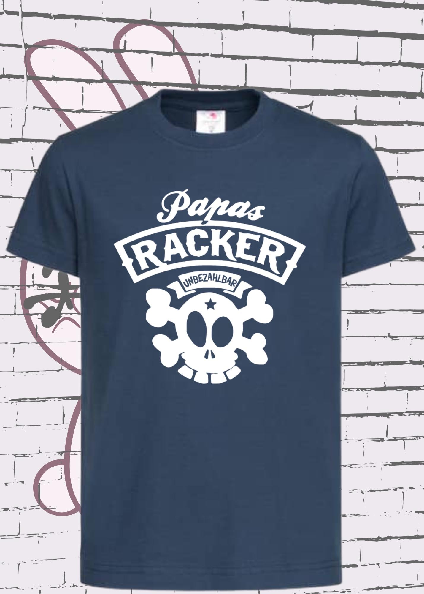 👶 Kinder T-Shirt 'Papas Racker - Unbezahlbar' 💝 Süßes Geschenk