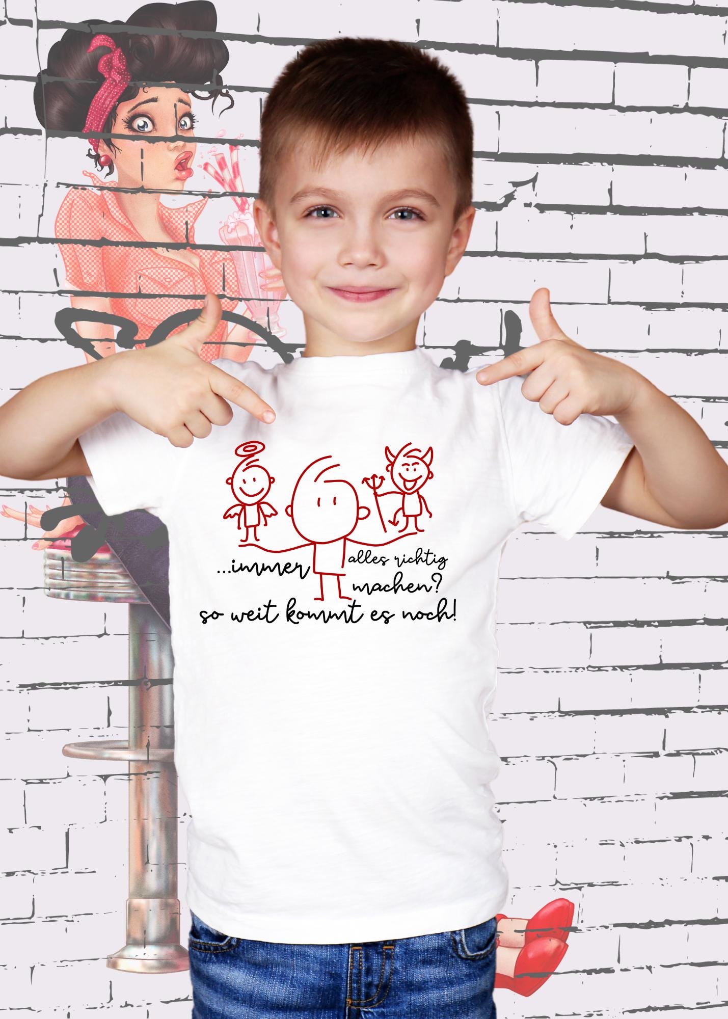 π T-Shirt Immer alles richtig machen? Soweit kommts noch! π Geschenkidee T-Shirt π Witziges T-Shirt mit Spruch π Lustiges Kids T-Shirt π