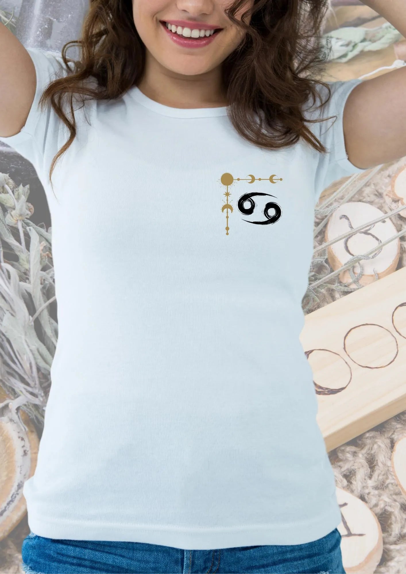 Sternzeichen Krebs T-Shirt - Unisex Astrologie Shirt