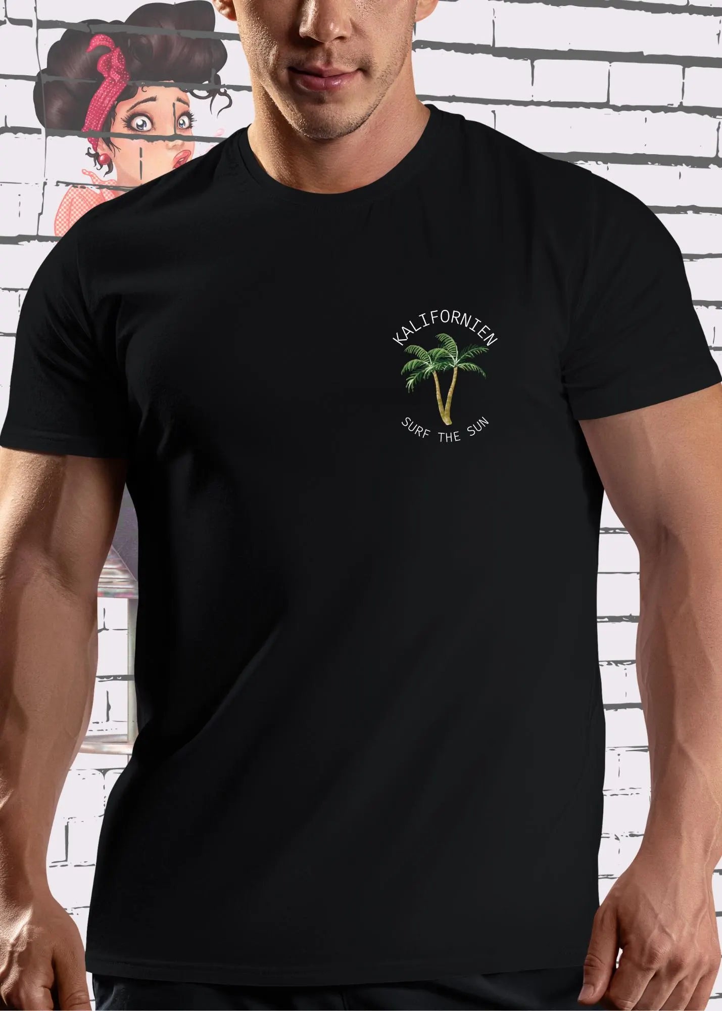 Kalifornien Surf T-Shirt - Surf the Sun! | Unisex Beach Vibes Design