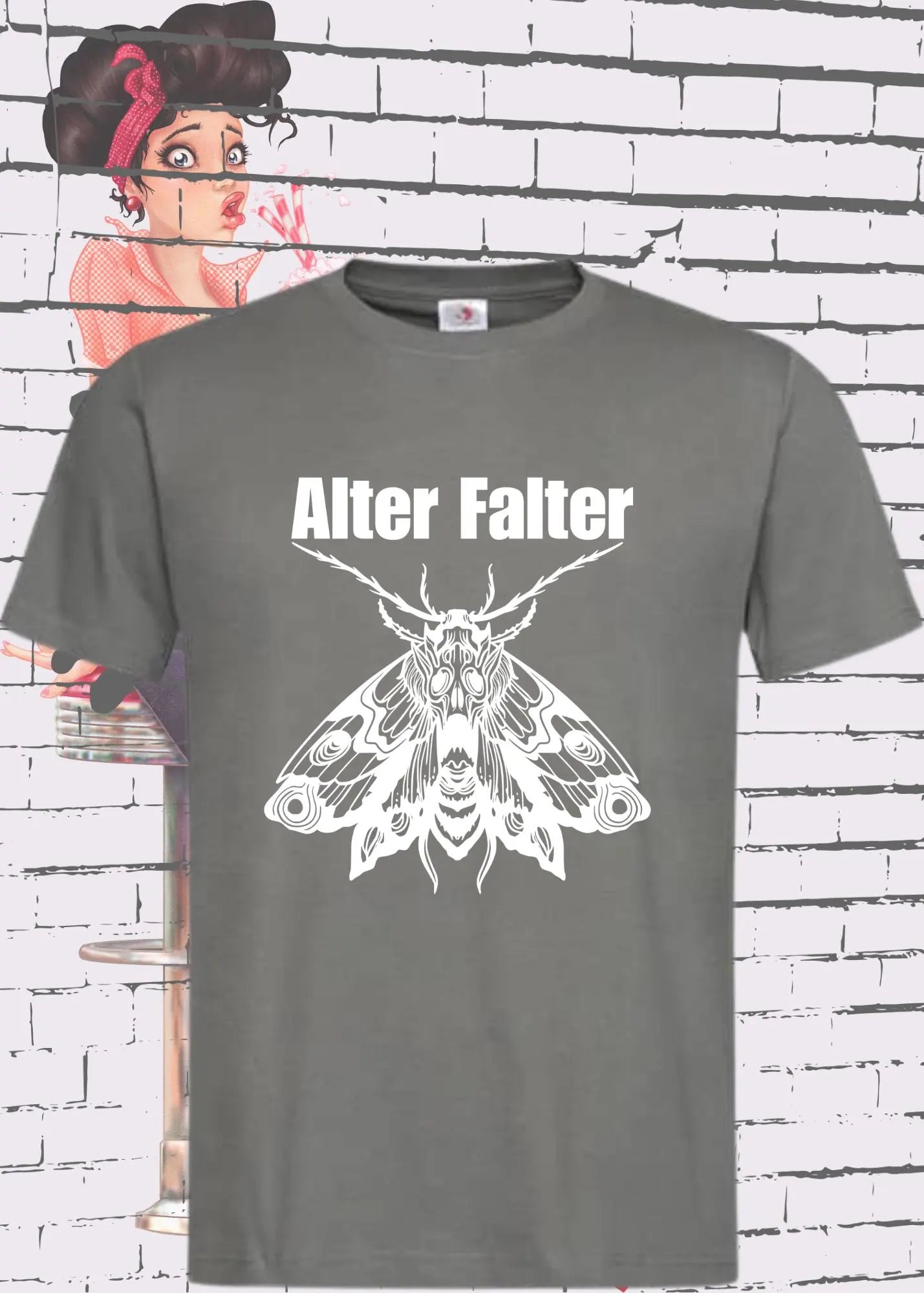 🦋 Unisex T-Shirt 'Alter Falter' 😲 | Deutscher Ausruf Fun-Shirt