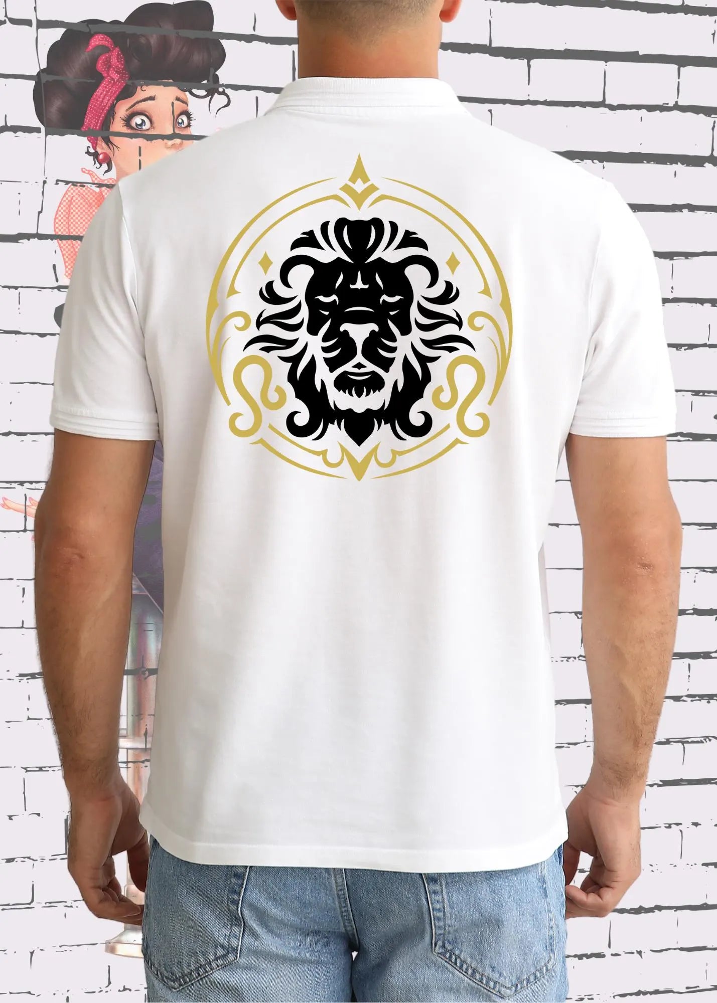 ♌ Löwe Sternzeichen T-Shirt - Königliches Astrologie Shirt 👑 | Leo Power