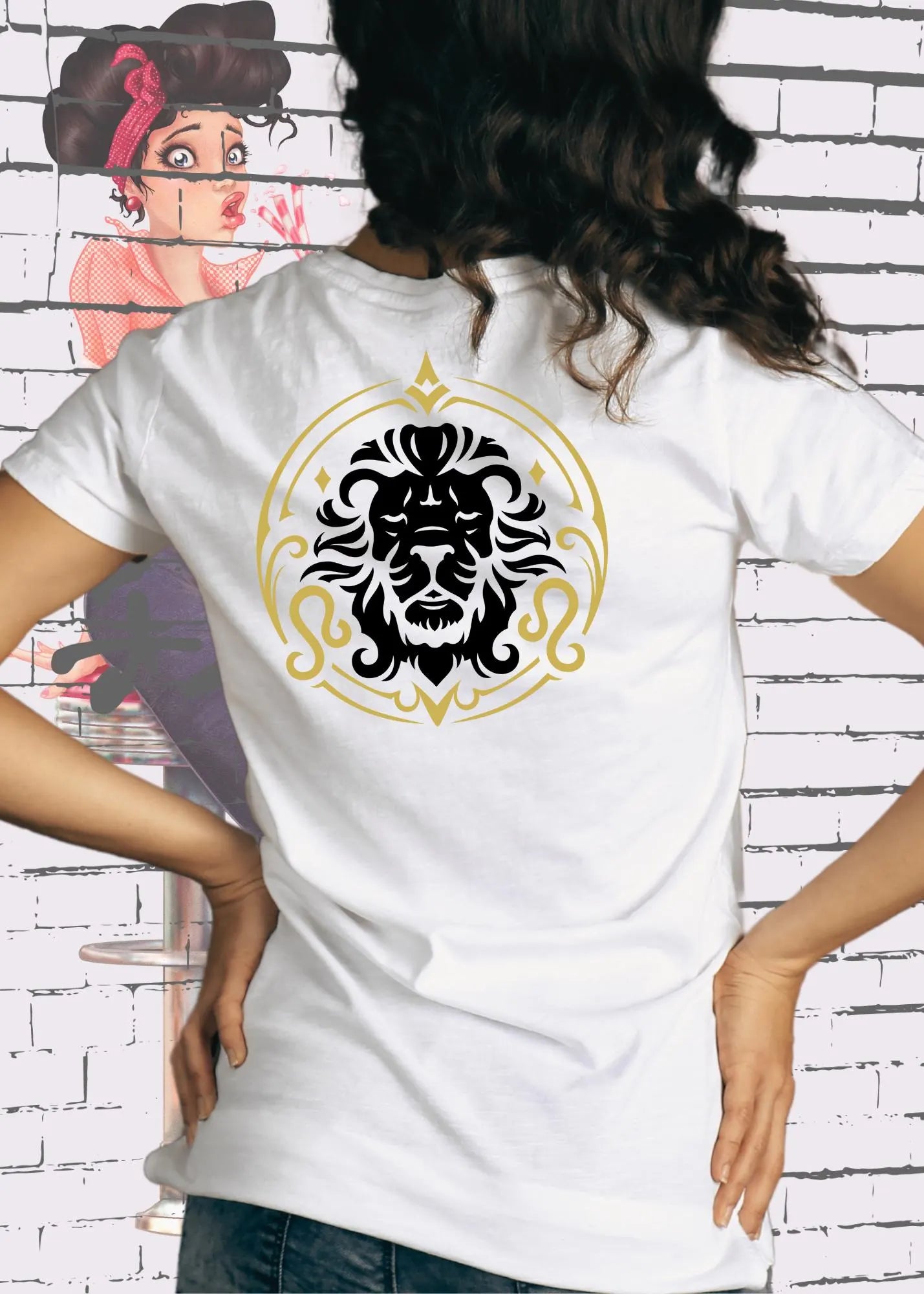 ♌ Löwe Sternzeichen T-Shirt - Königliches Astrologie Shirt 👑 | Leo Power