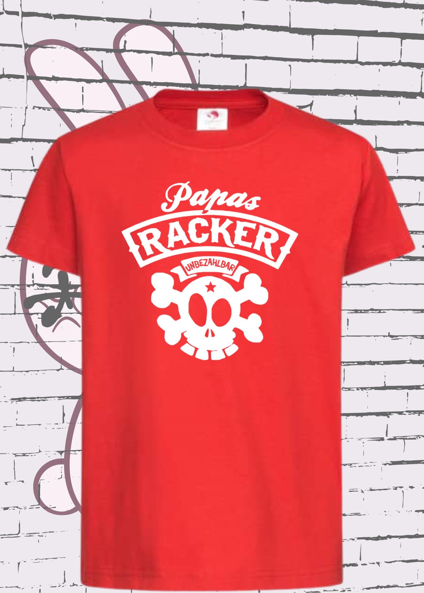 👶 Kinder T-Shirt 'Papas Racker - Unbezahlbar' 💝 Süßes Geschenk