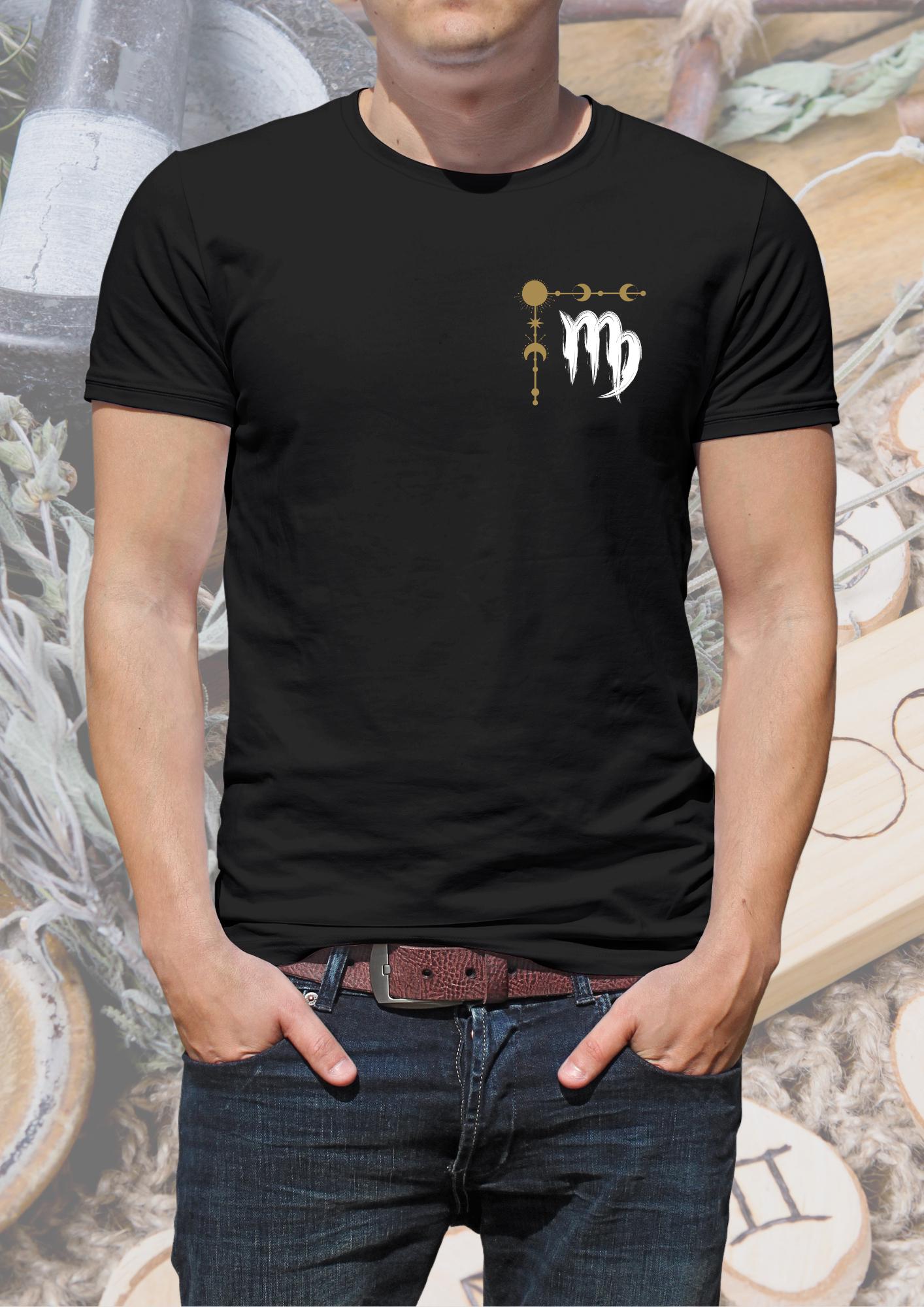 Skorpion Sternzeichen T-Shirt - Unisex Astrologie Shirt aus Bio-Baumwolle