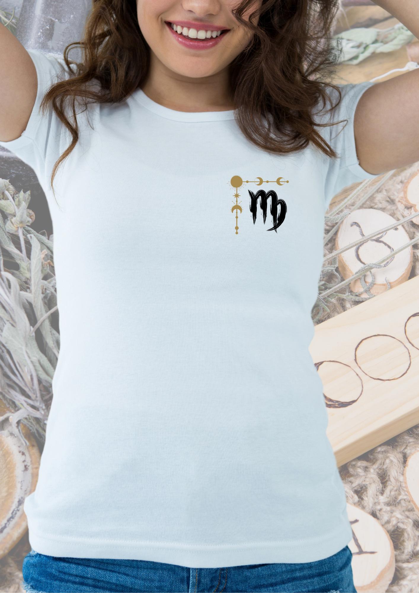 Skorpion Sternzeichen T-Shirt - Unisex Astrologie Shirt aus Bio-Baumwolle