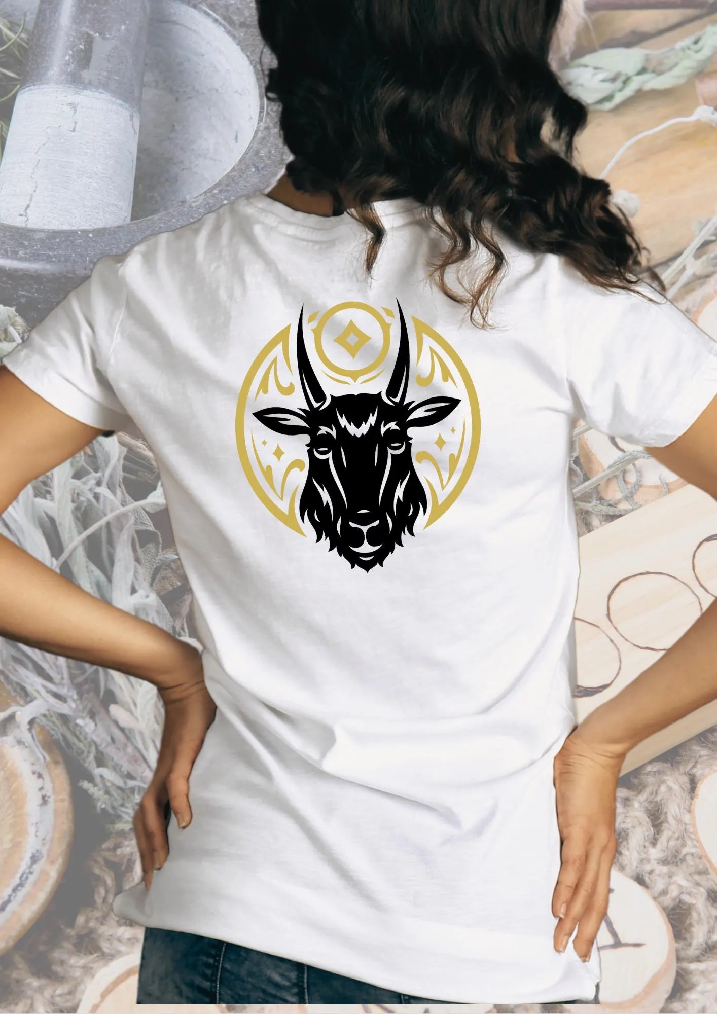 Steinbock Sternzeichen T-Shirt - Zielstrebig & Ausdauernd | Premium Bio-Baumwolle